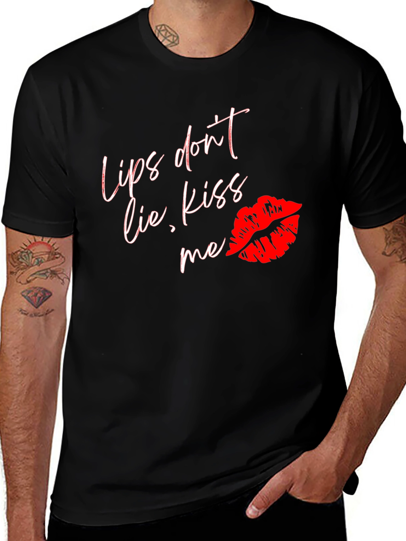 Lips Dont Lie Kiss Me T-Shirt