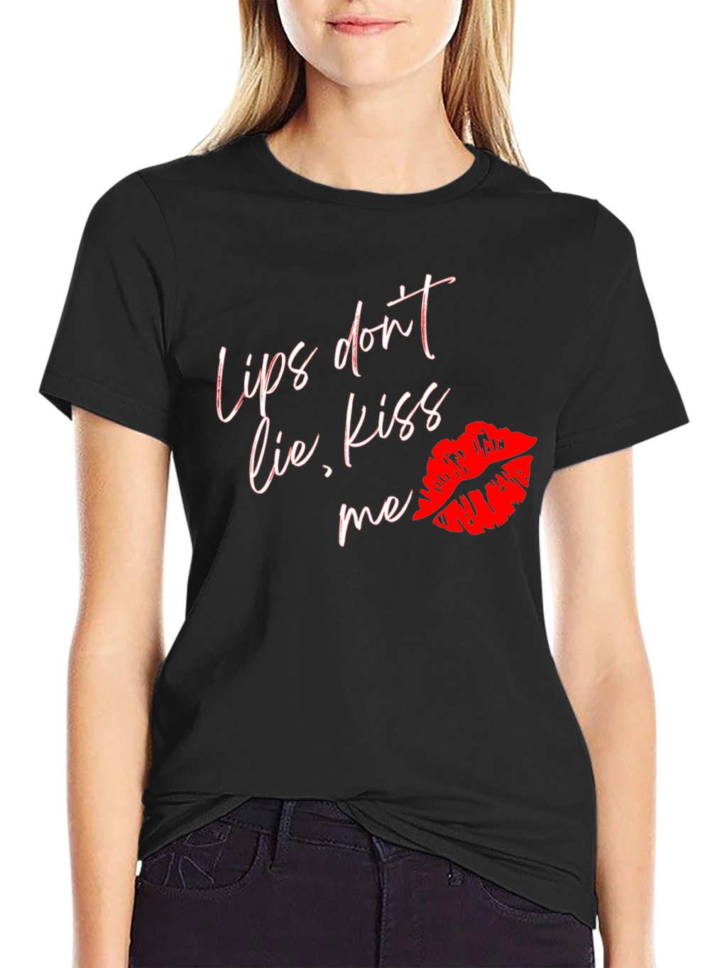 Lips Dont Lie Kiss Me T-Shirt