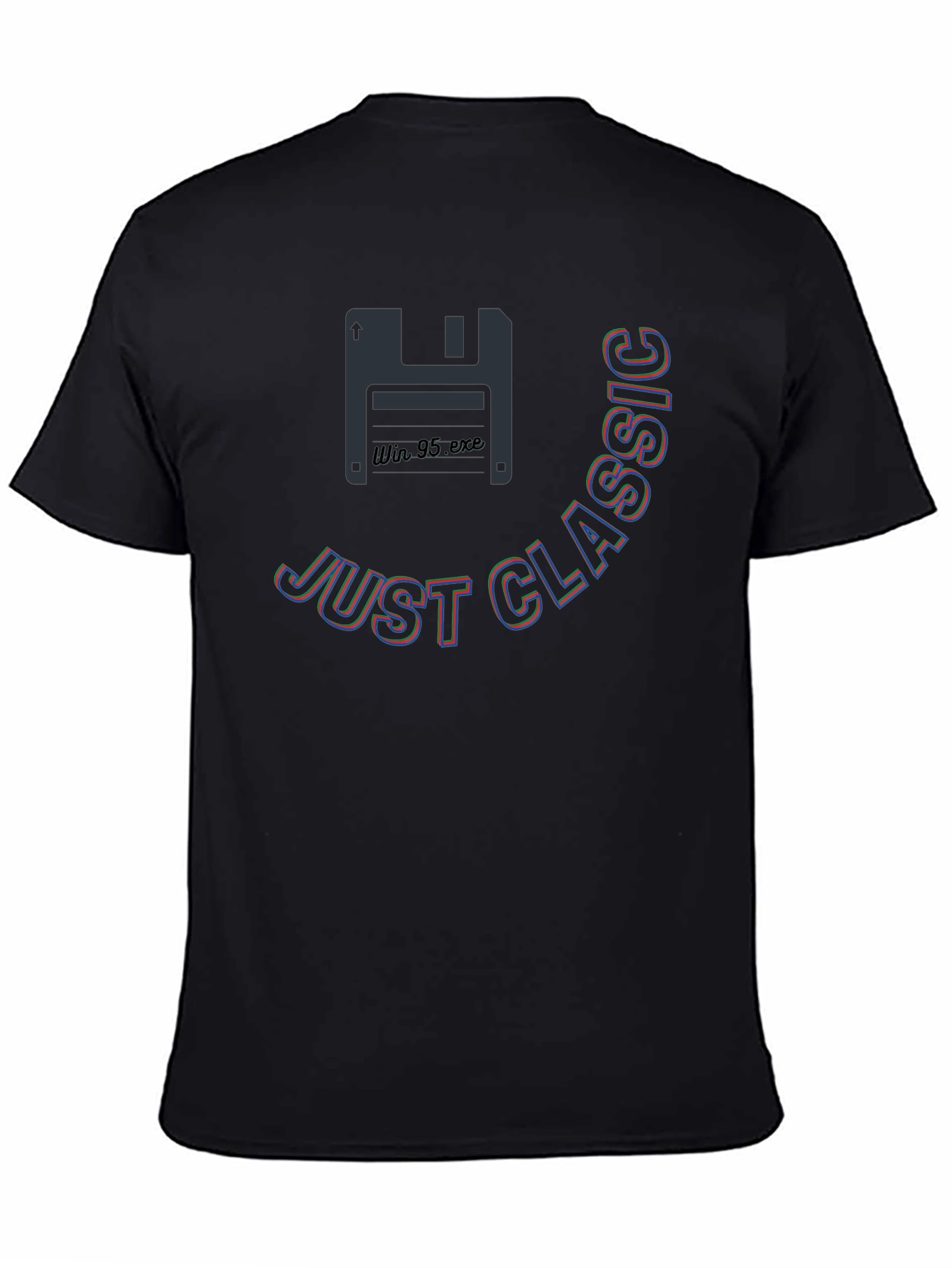 Win95 Classic Floppy Disk T-Shirt - Retro PC Gamer Tee