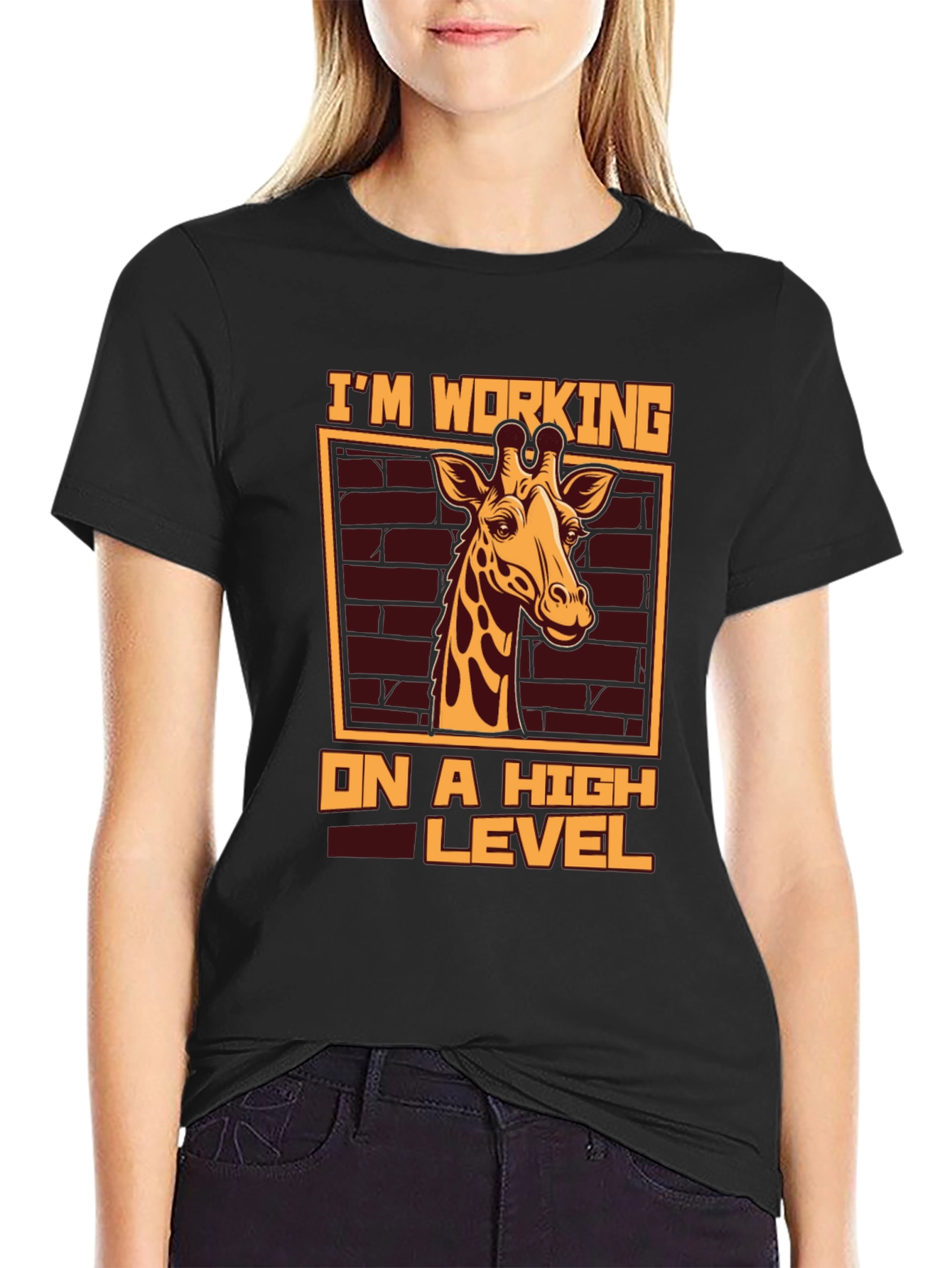 Im Working on a High Level Giraffe T-Shirt