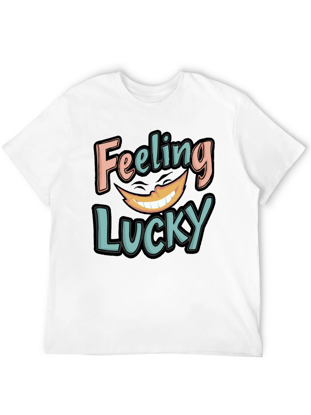 Feeling Lucky Graphic Tee - Soft Cotton
