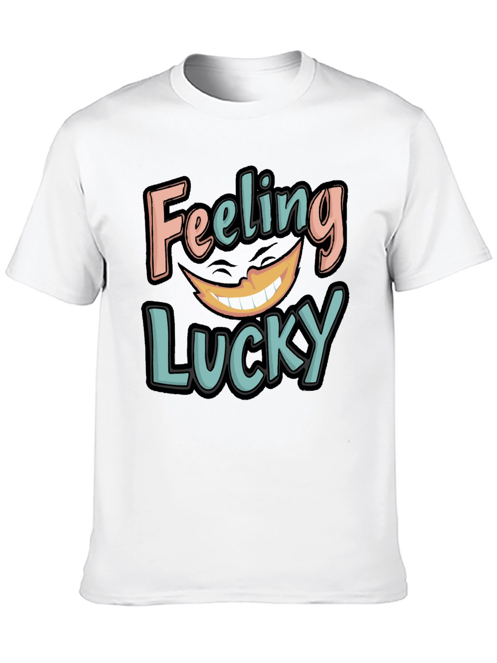 Feeling Lucky Graphic Tee - Soft Cotton