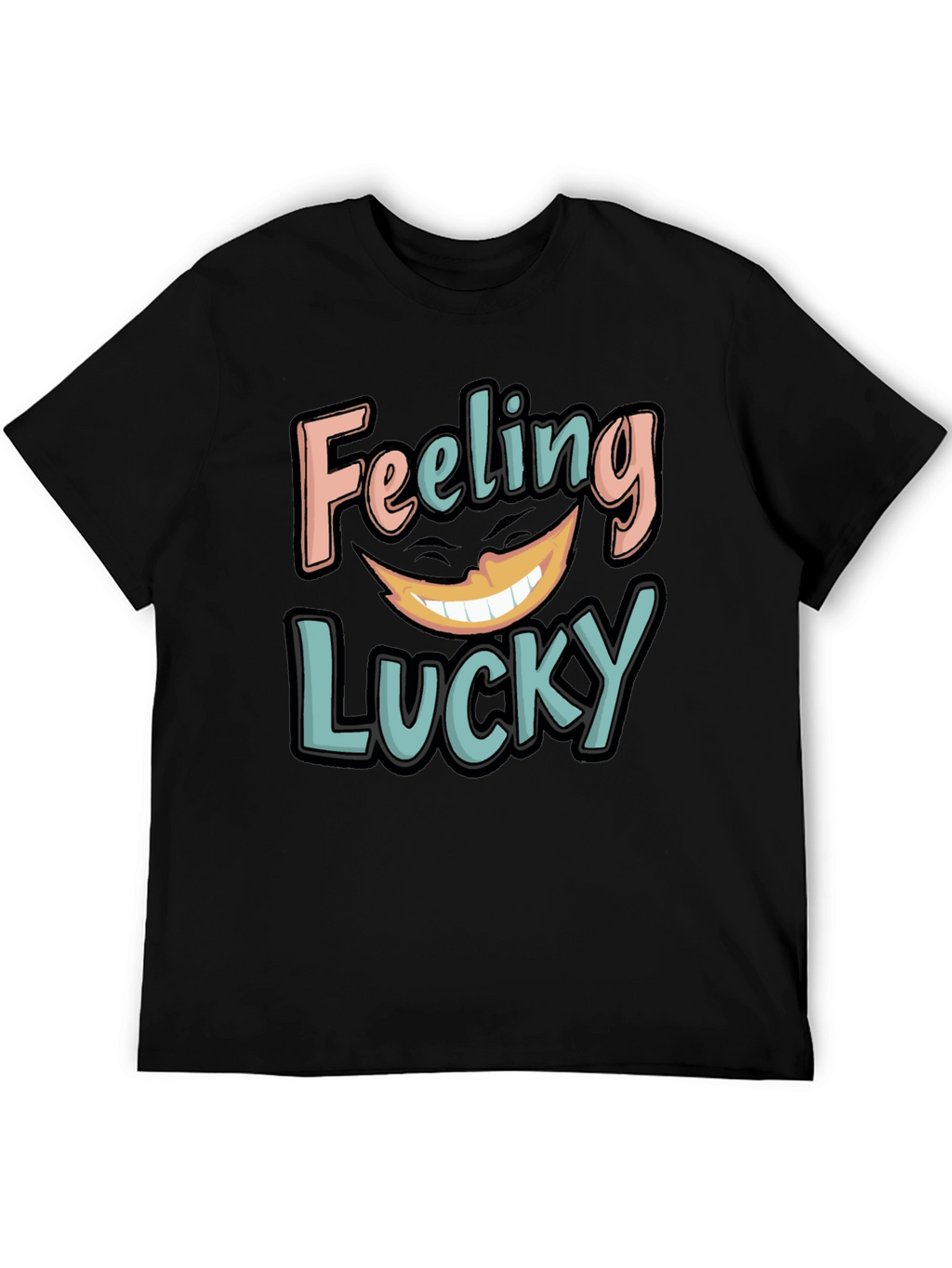 Feeling Lucky Graphic Tee - Soft Cotton