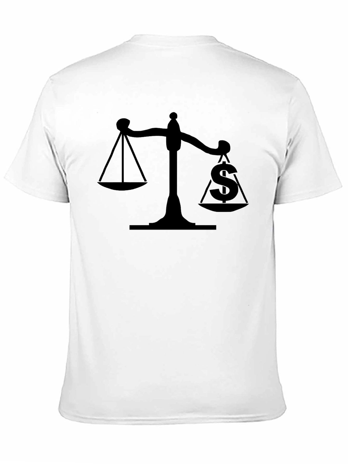 Balance of Power Black Graphic Tee