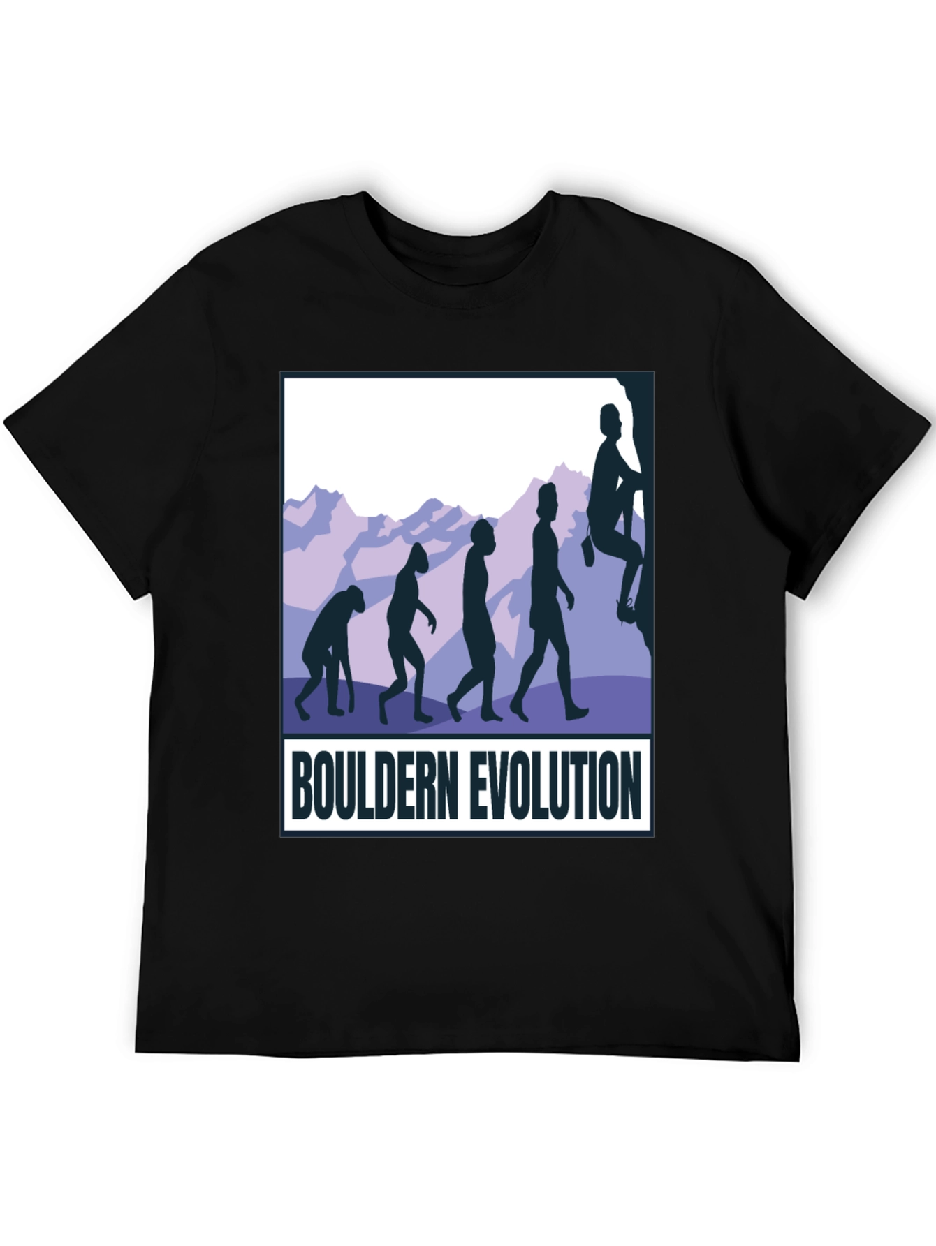 Bouldern Evolution Graphic Tee