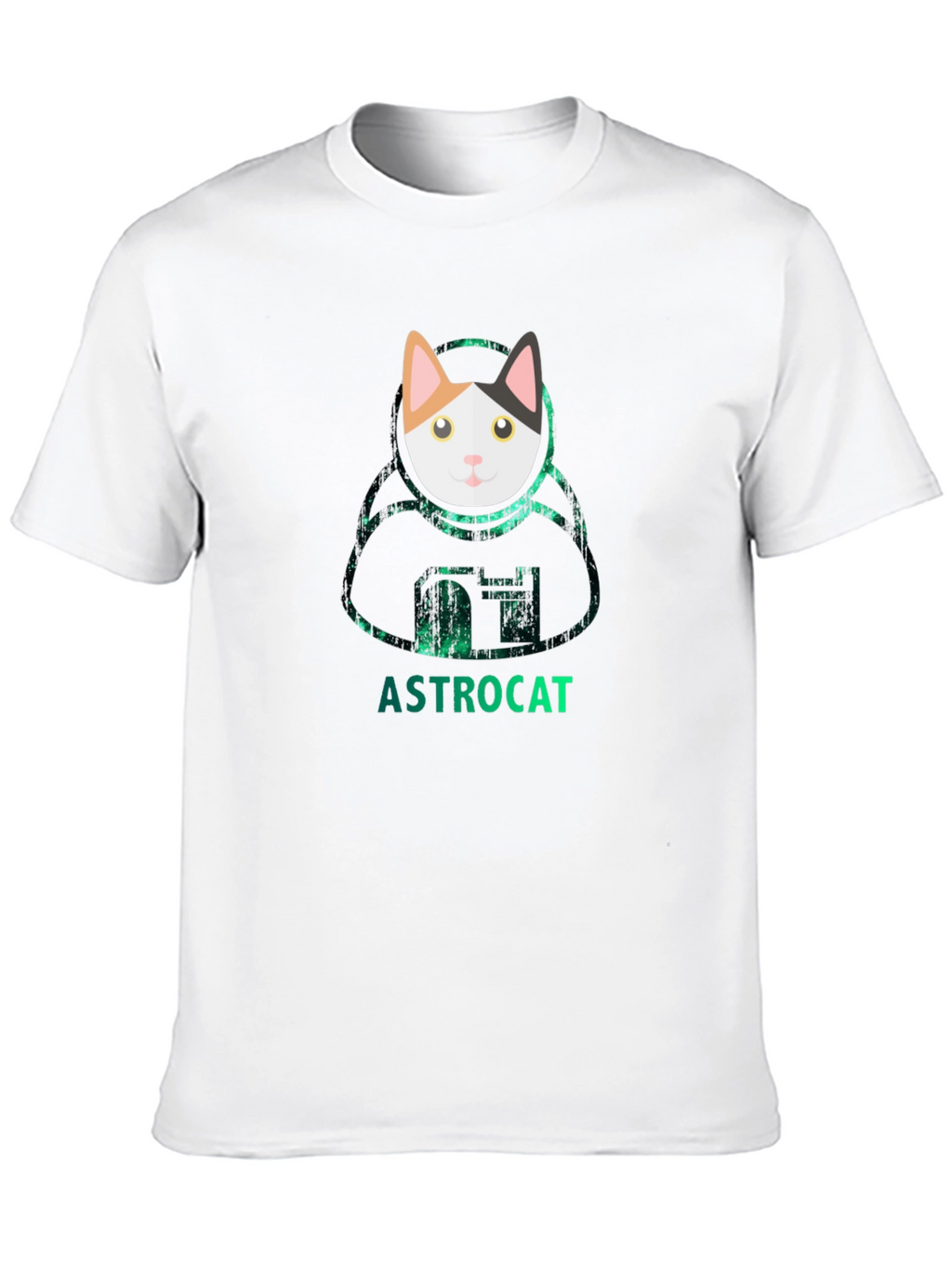 Astrocat Black T-Shirt - Galaxy Cat Lover Tee