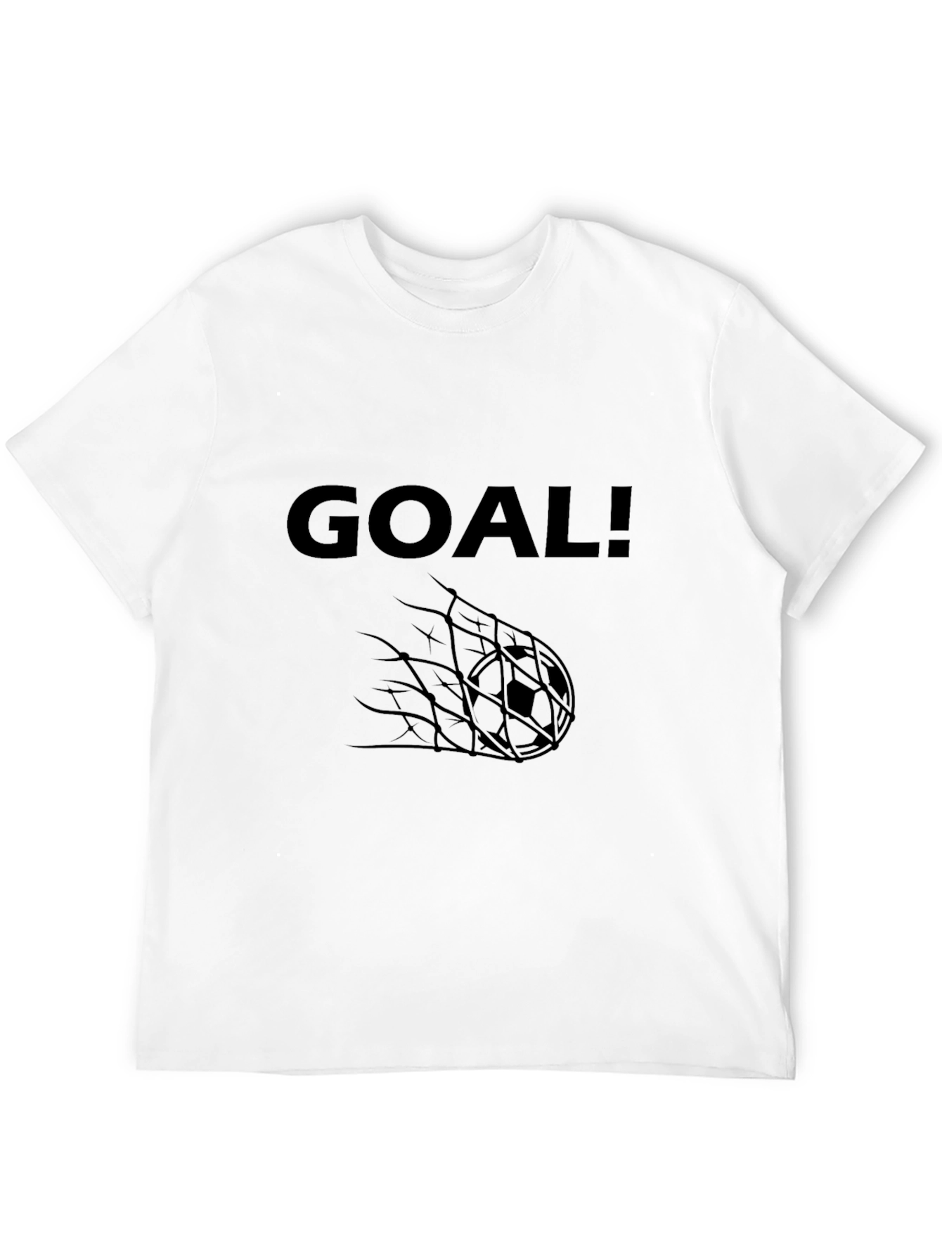 Goal! Graphic Black T-Shirt - Soccer Fan Apparel