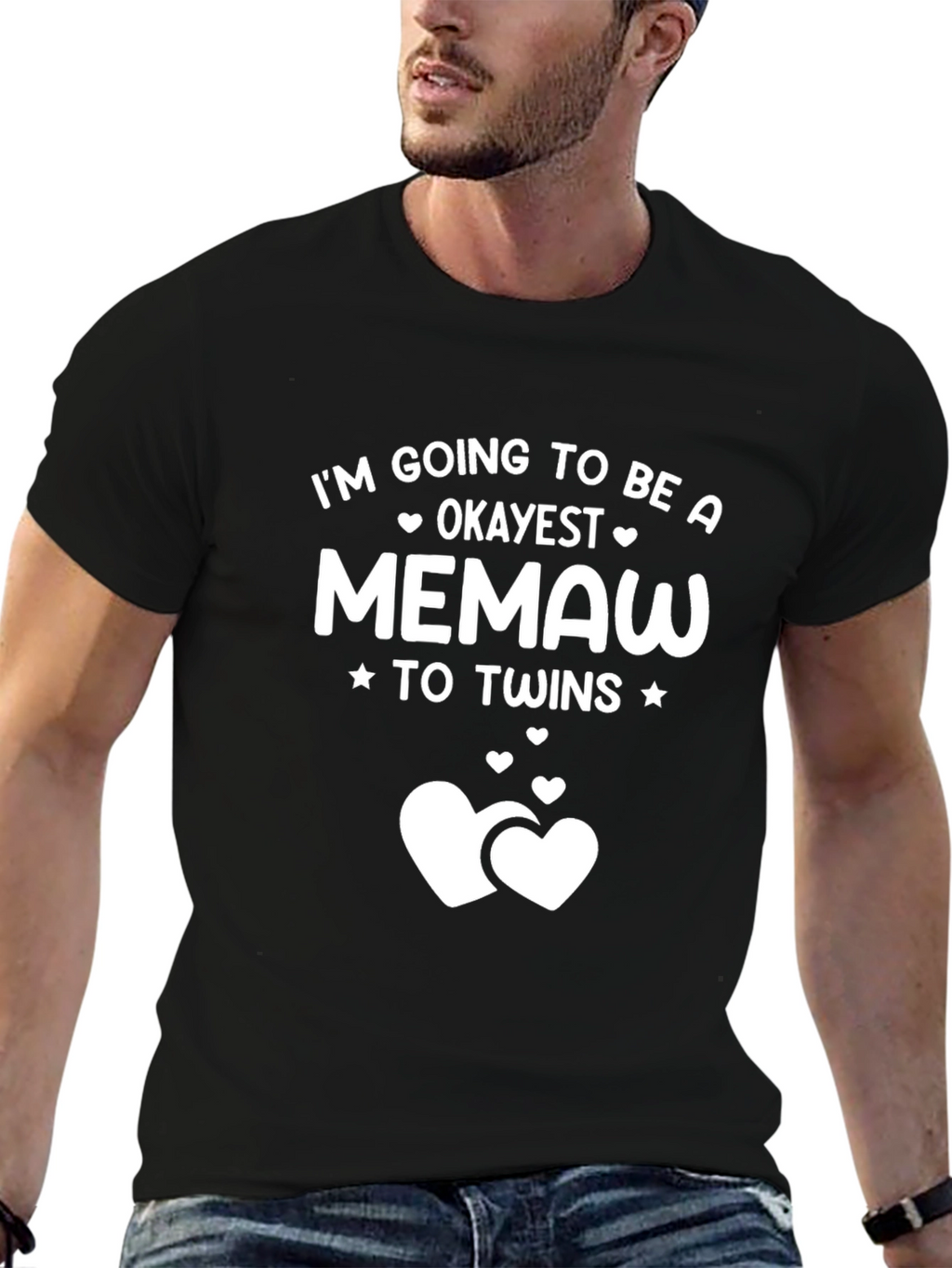 Okayest Memaw to Twins T-Shirt