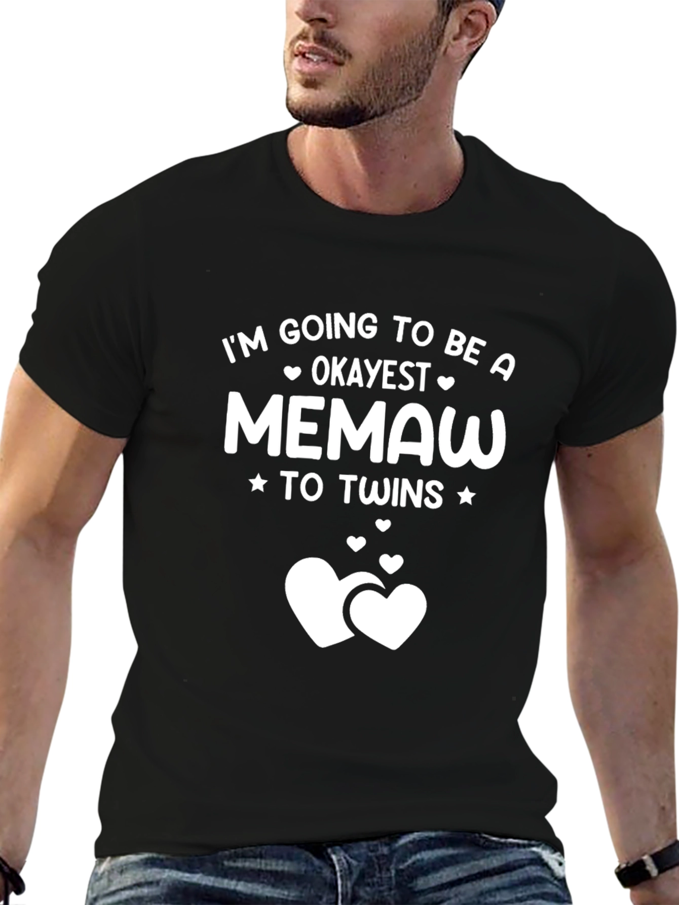Okayest Memaw to Twins T-Shirt