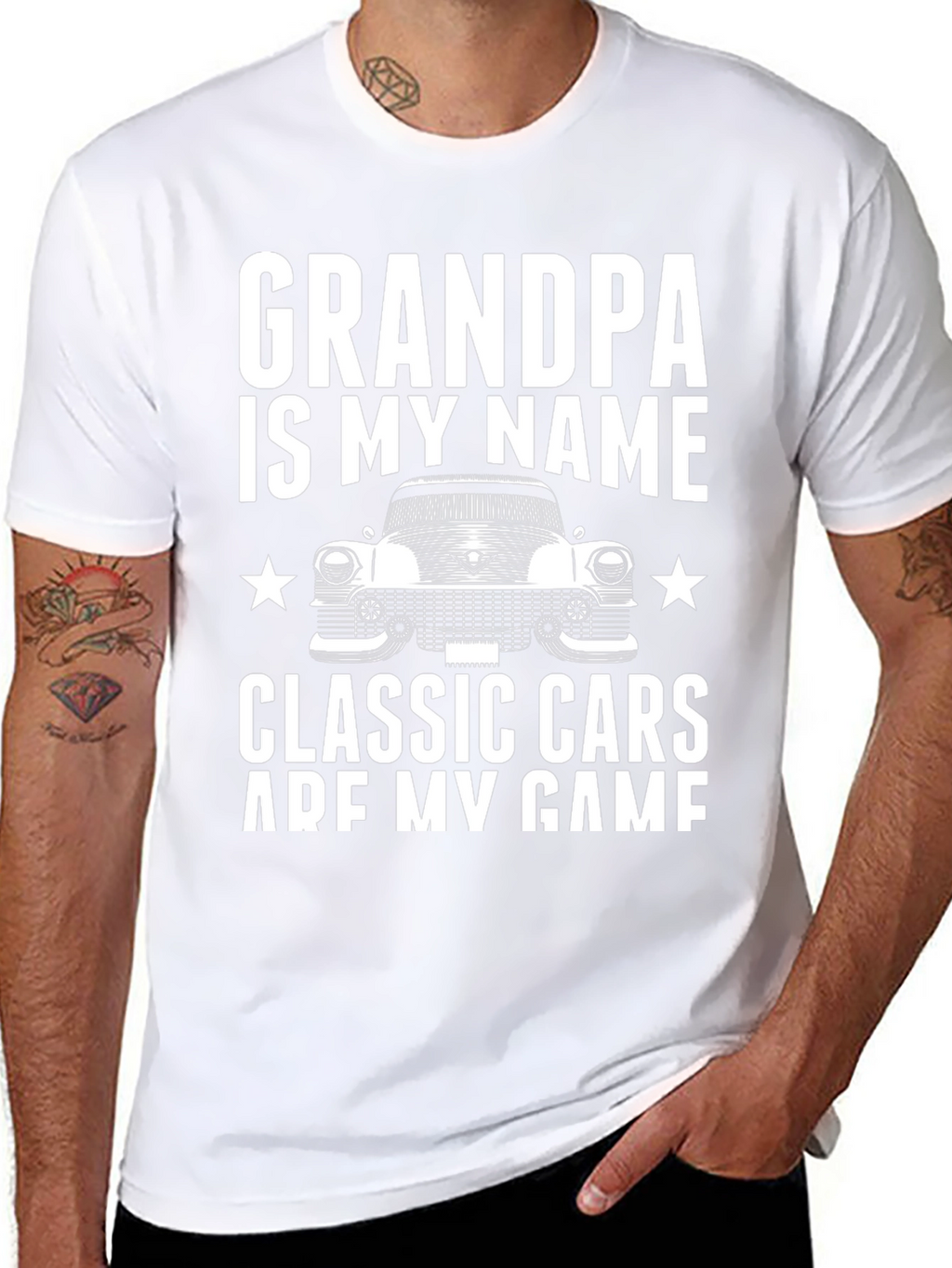 Grandpa Classic Car T-Shirt