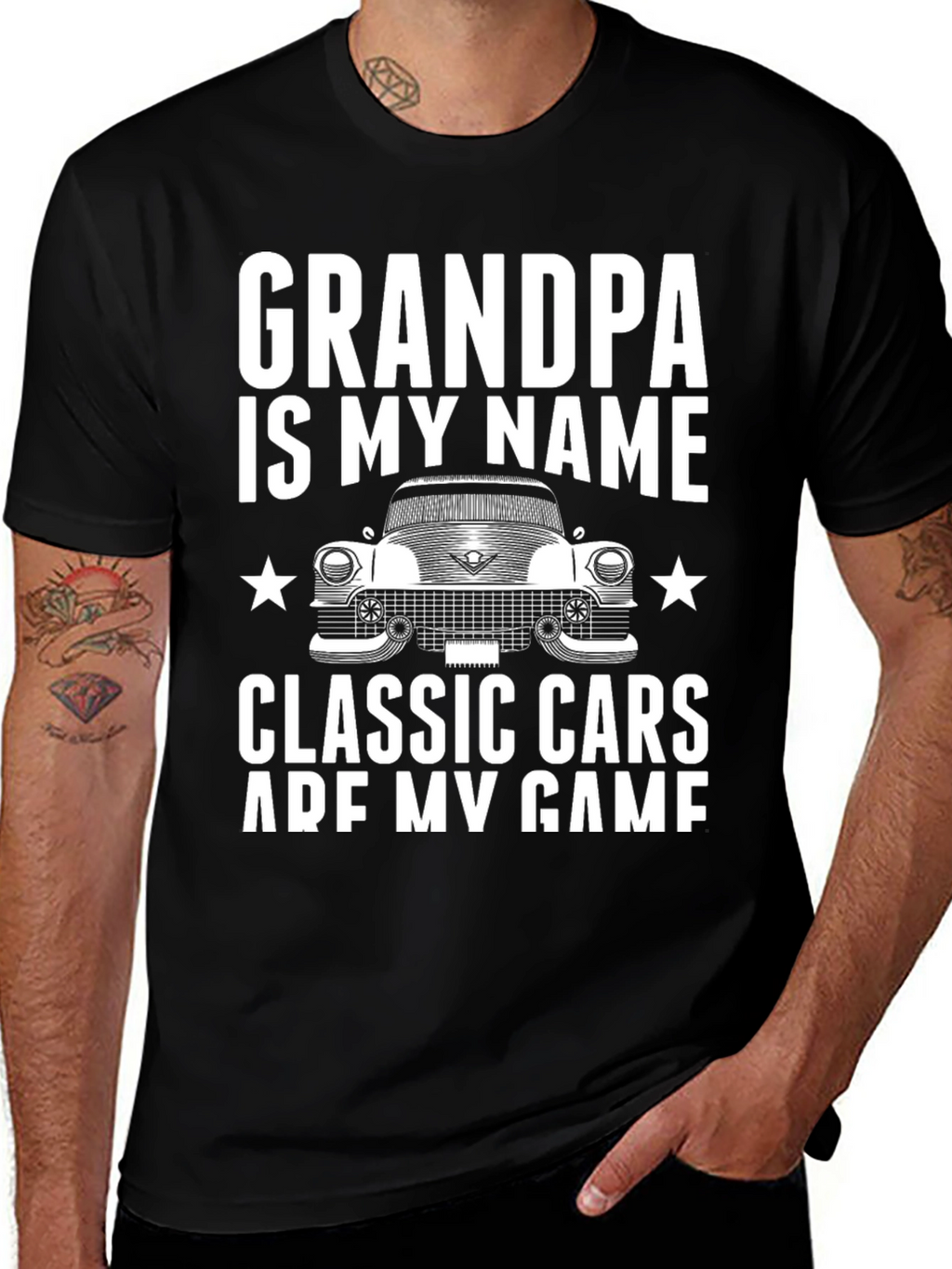 Grandpa Classic Car T-Shirt