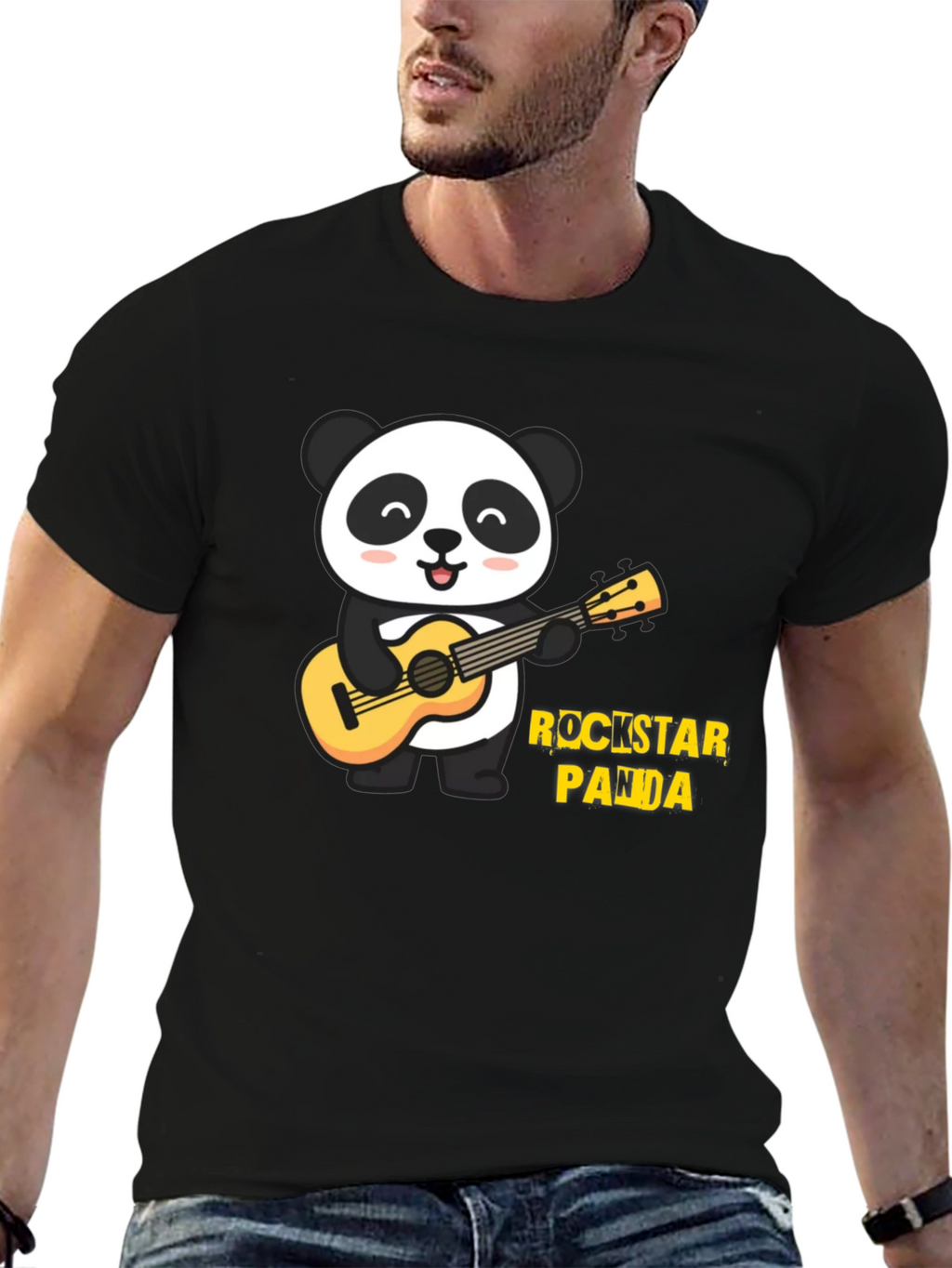 Rockstar Panda T-Shirt