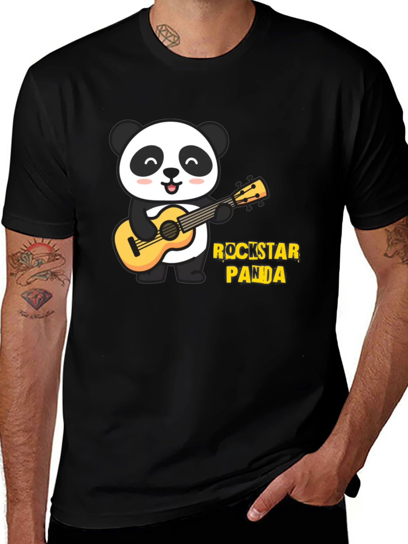Rockstar Panda T-Shirt