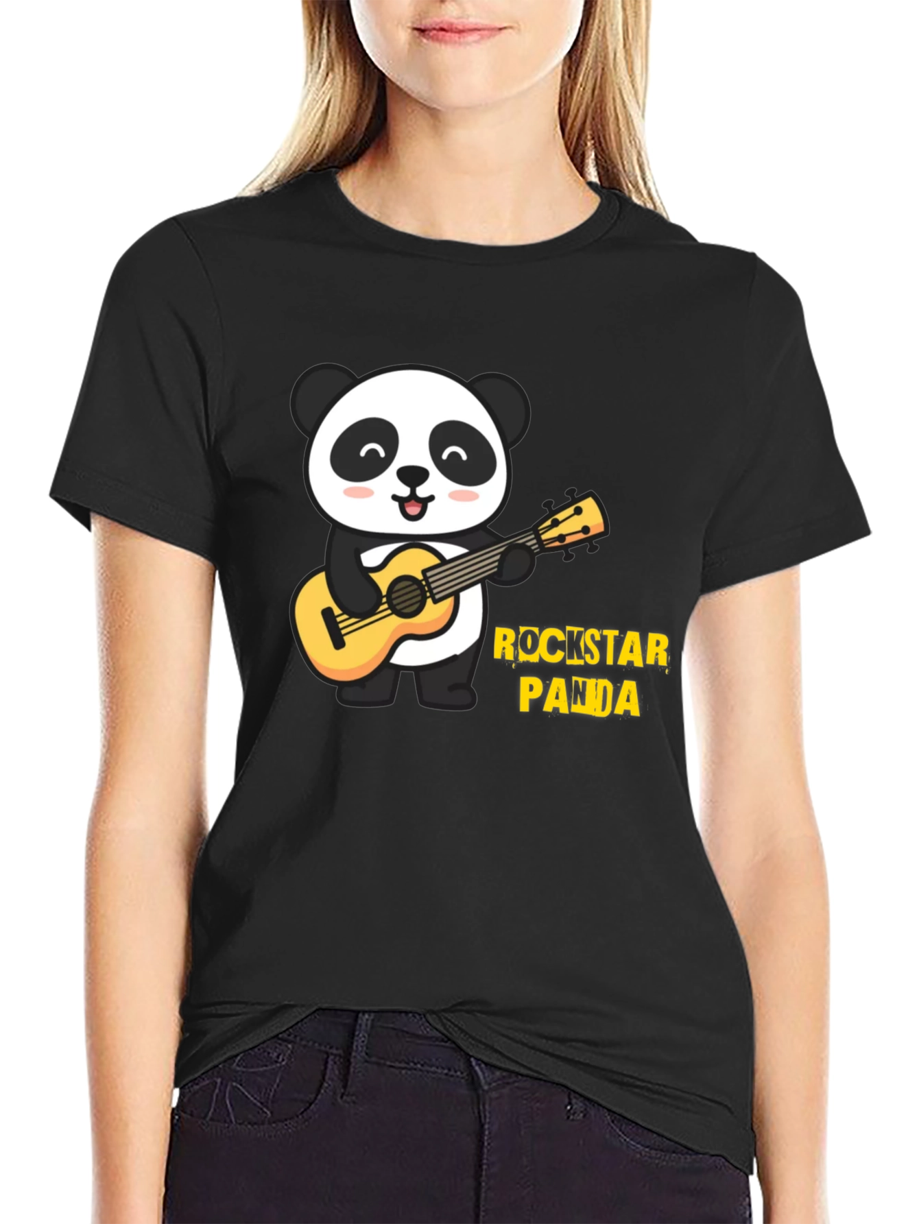 Rockstar Panda T-Shirt