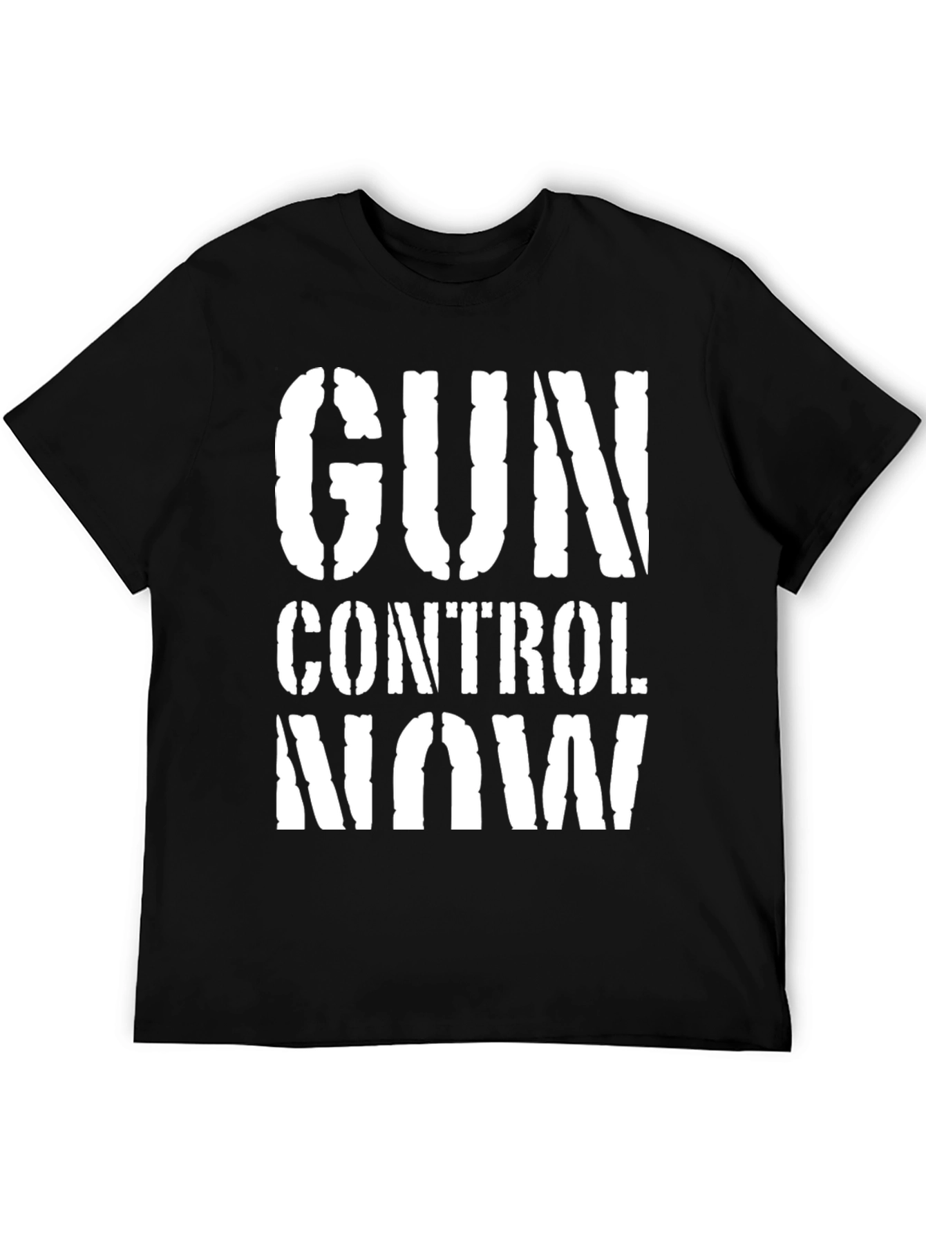 Gun Control Now T-Shirt - Black Activist Tee