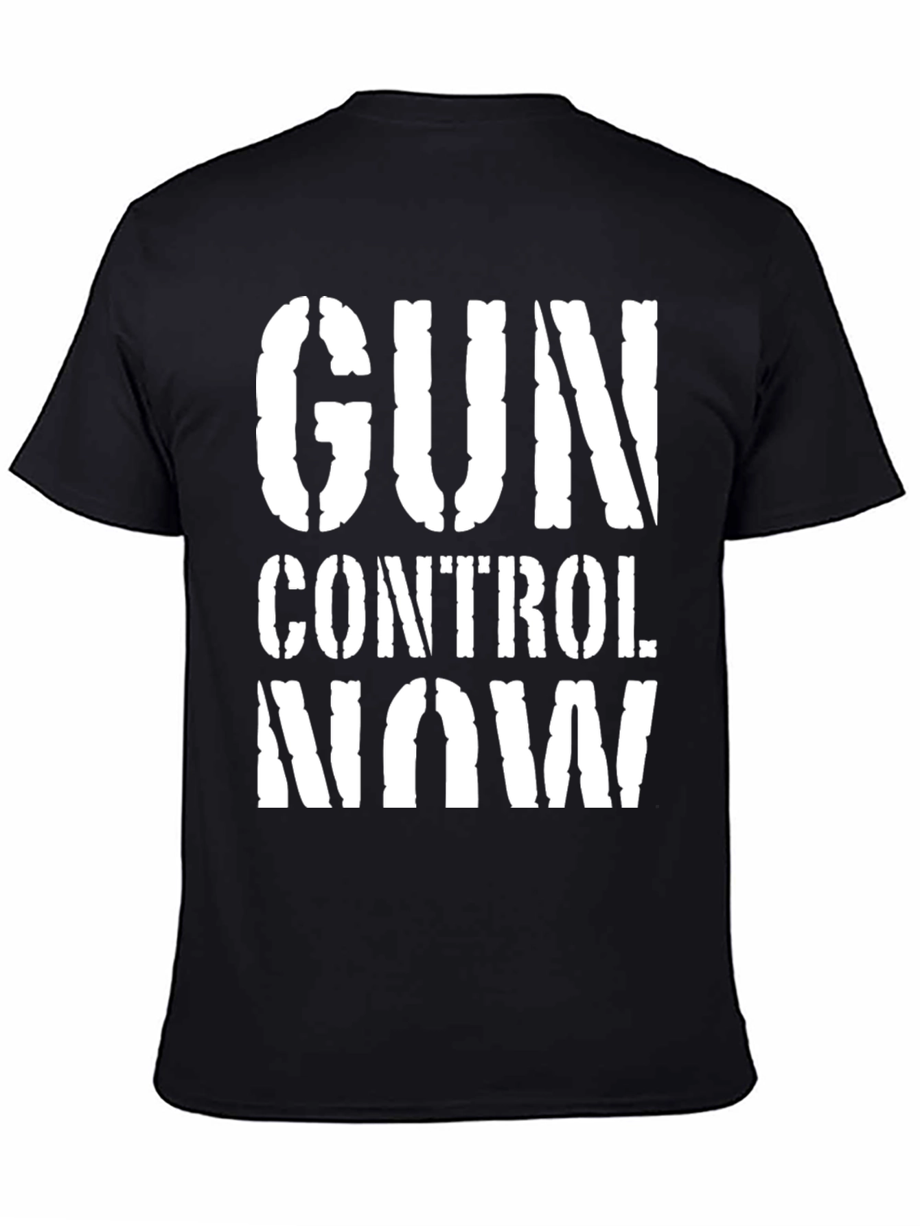 Gun Control Now T-Shirt - Black Activist Tee