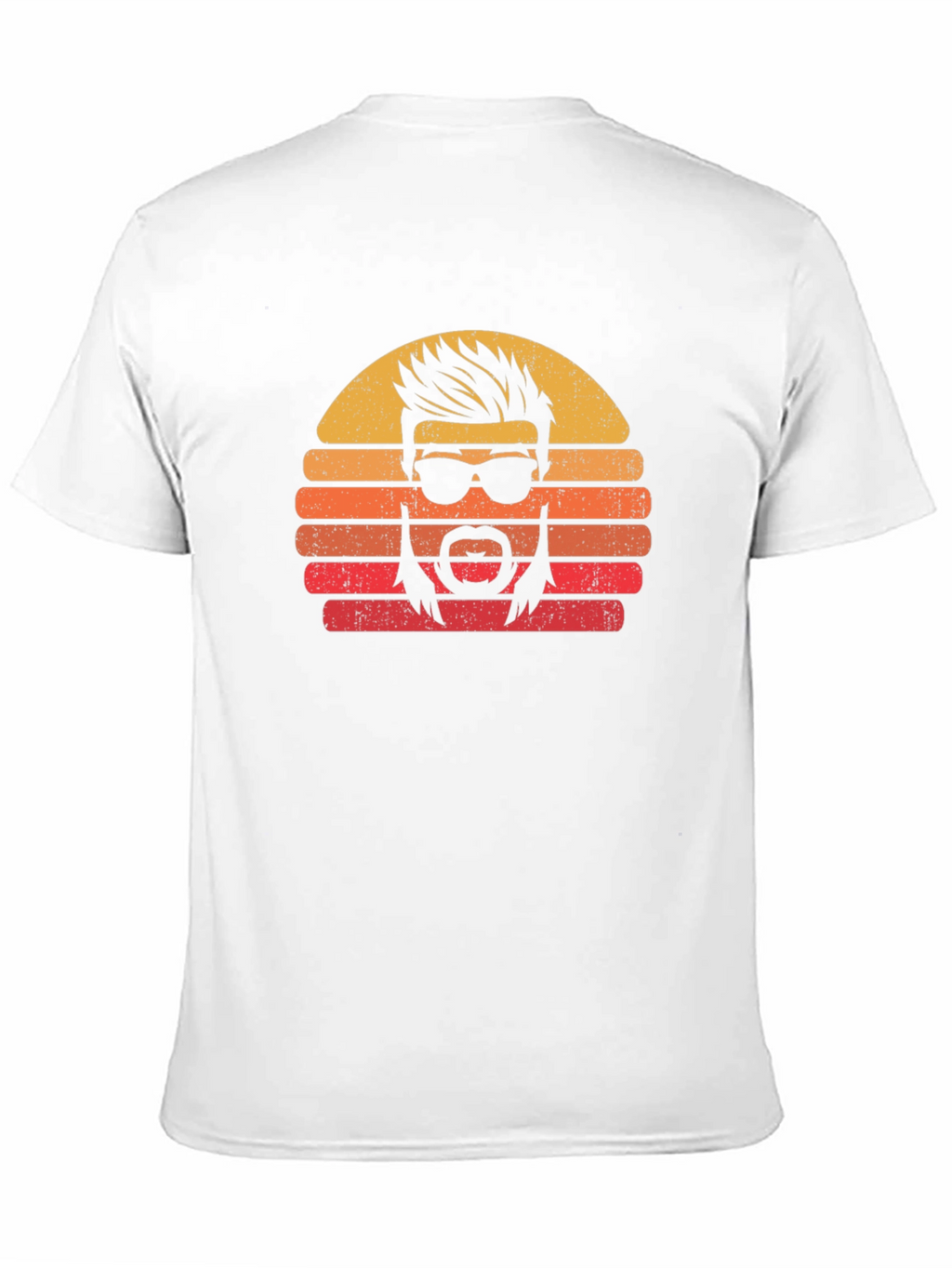Retro Mullet Sunset Graphic Tee - Classic Cool