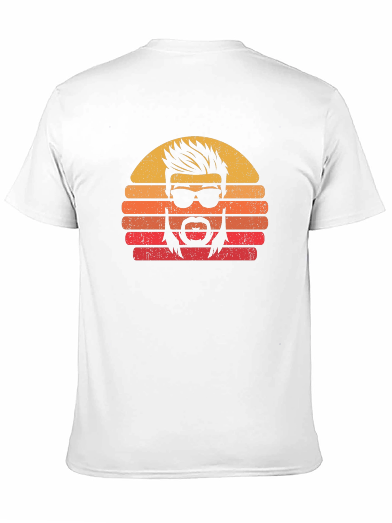 Retro Mullet Sunset Graphic Tee - Classic Cool