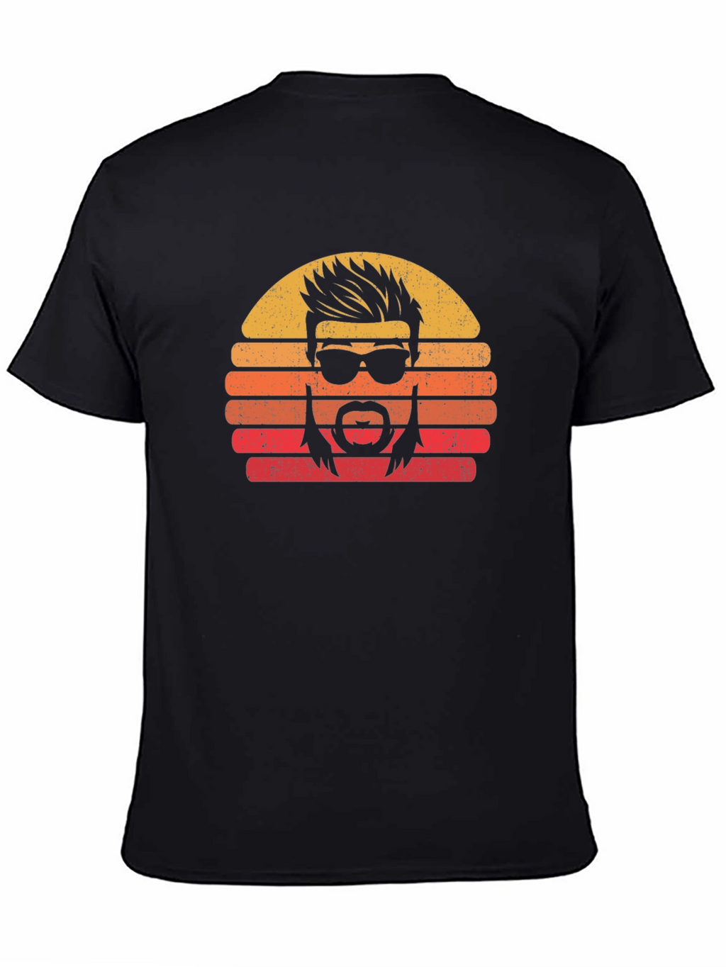 Retro Mullet Sunset Graphic Tee - Classic Cool