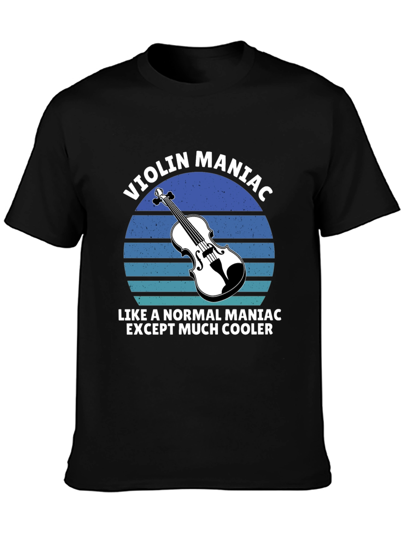 Violin Maniac T-Shirt - Musicians Cool Tee
