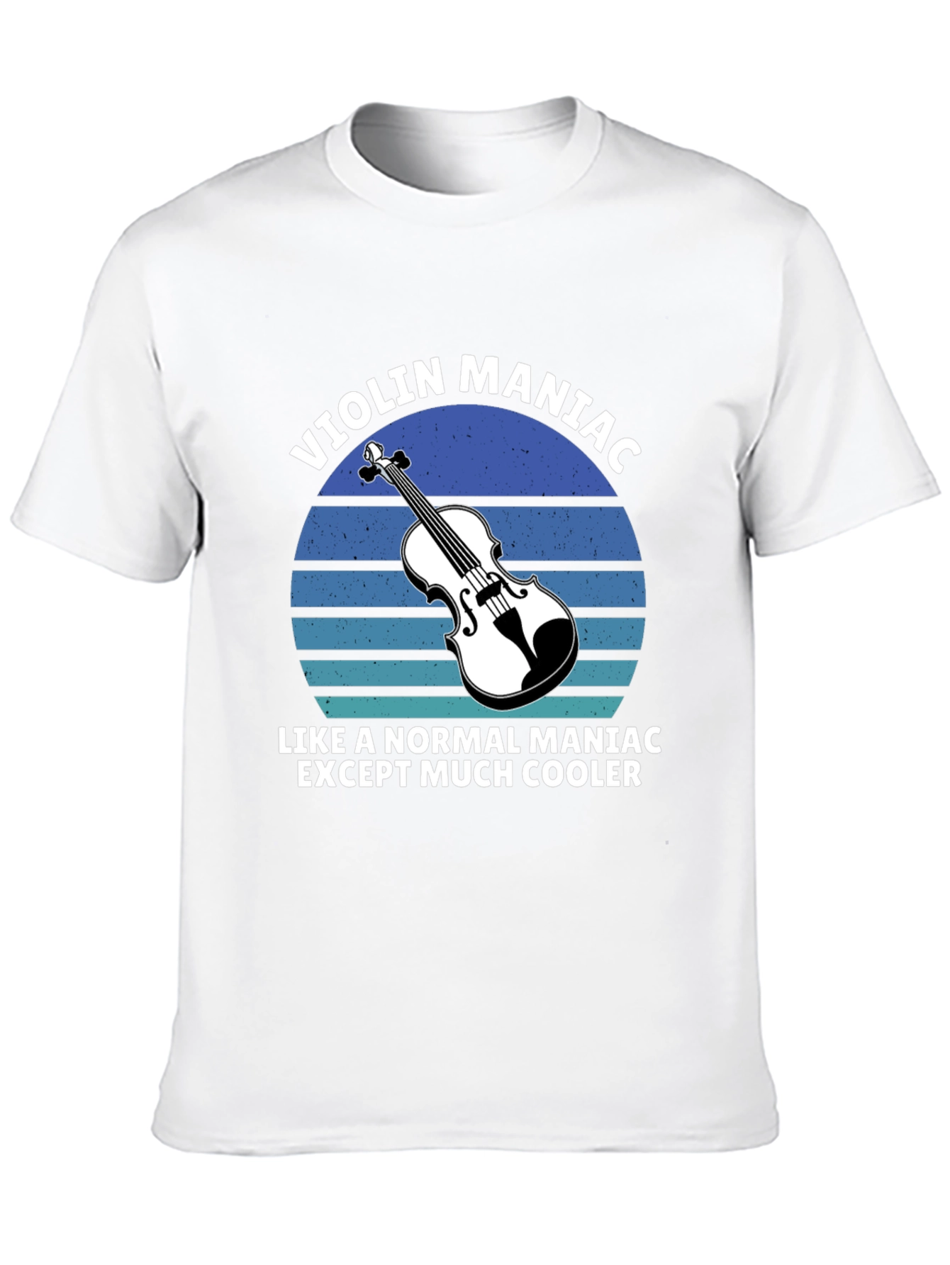 Violin Maniac T-Shirt - Musicians Cool Tee