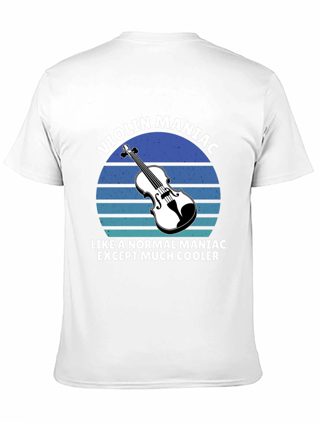 Violin Maniac T-Shirt - Musicians Cool Tee
