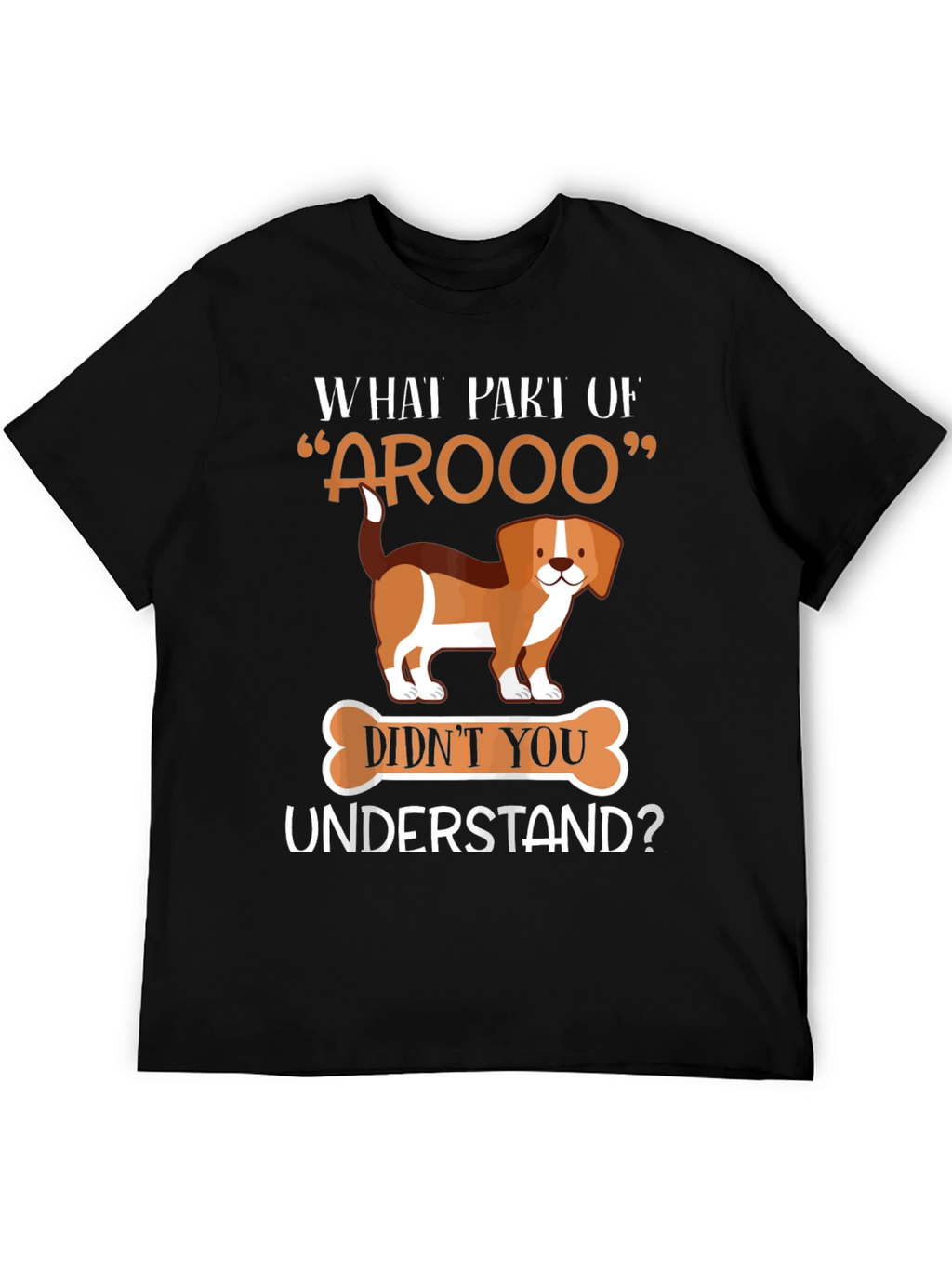 Funny AROOO Dog T-Shirt