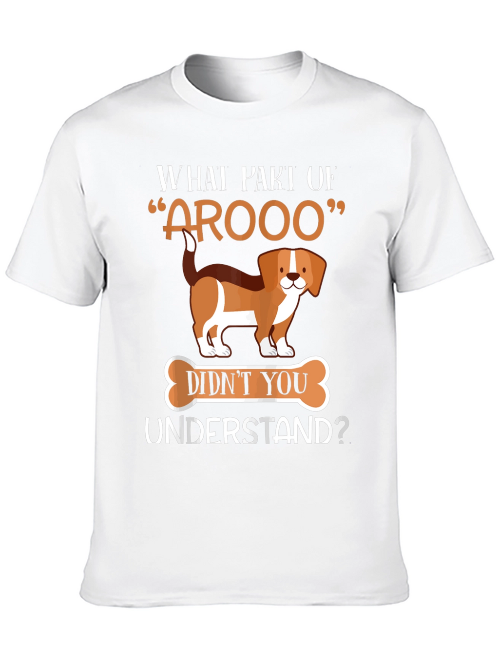 Funny AROOO Dog T-Shirt