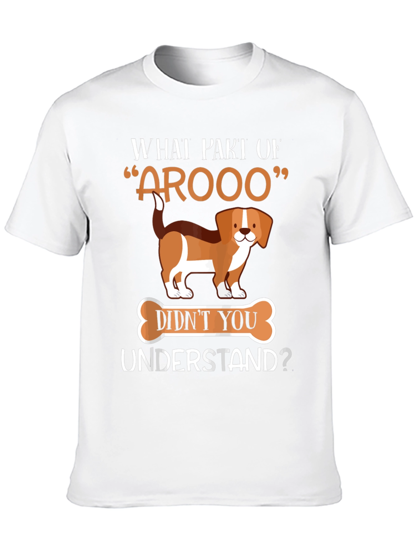 Funny AROOO Dog T-Shirt