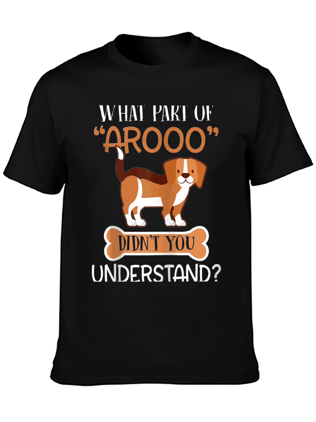 Funny AROOO Dog T-Shirt
