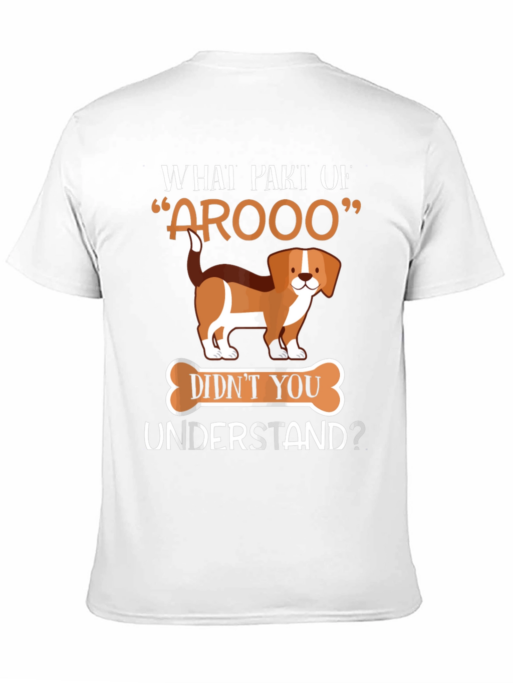 Funny AROOO Dog T-Shirt