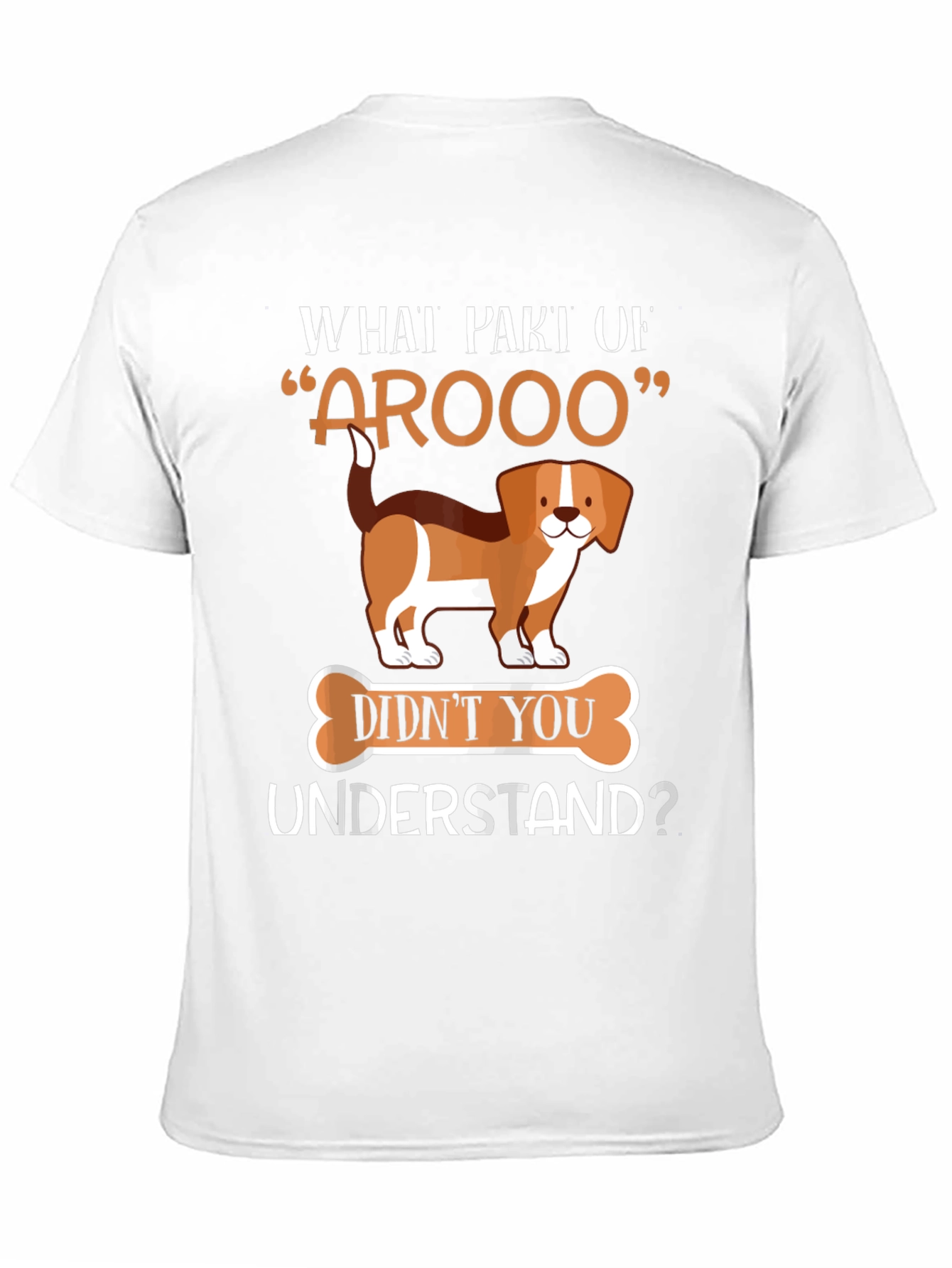 Funny AROOO Dog T-Shirt