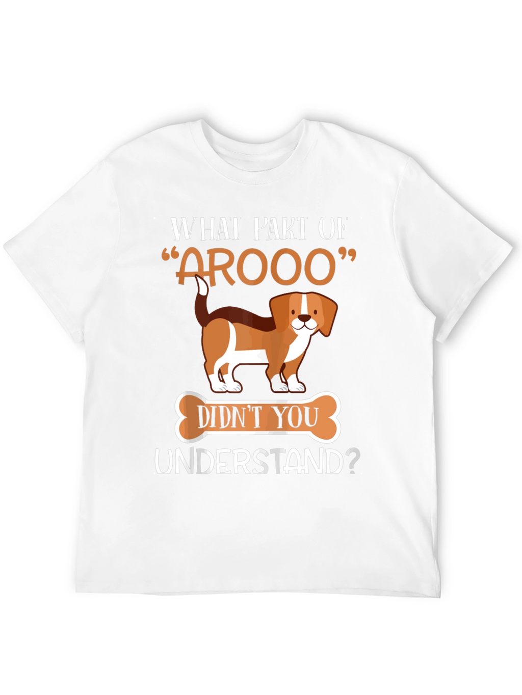 Funny AROOO Dog T-Shirt