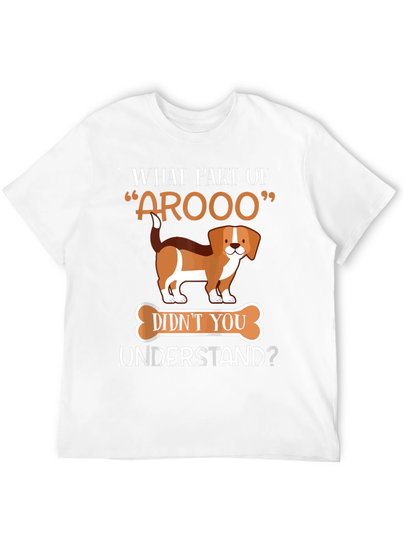 Funny AROOO Dog T-Shirt