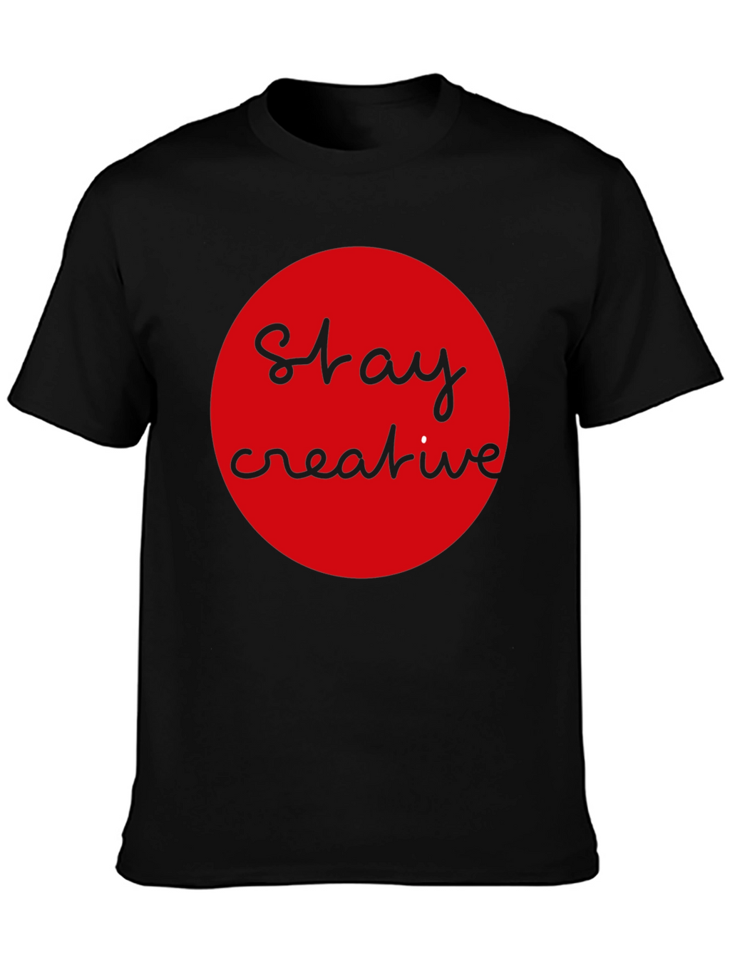 Stay Creative Graphic Tee - Modern Design