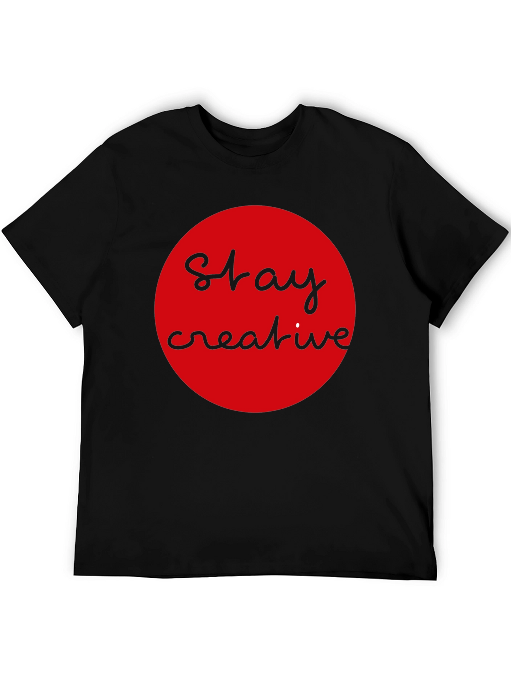 Stay Creative Graphic Tee - Modern Design