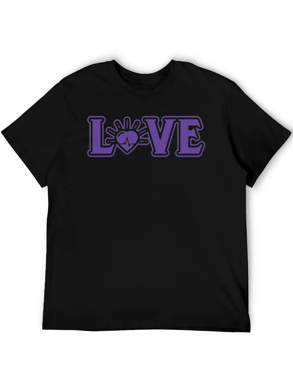 Love Heartbeat Graphic T-Shirt - Unisex