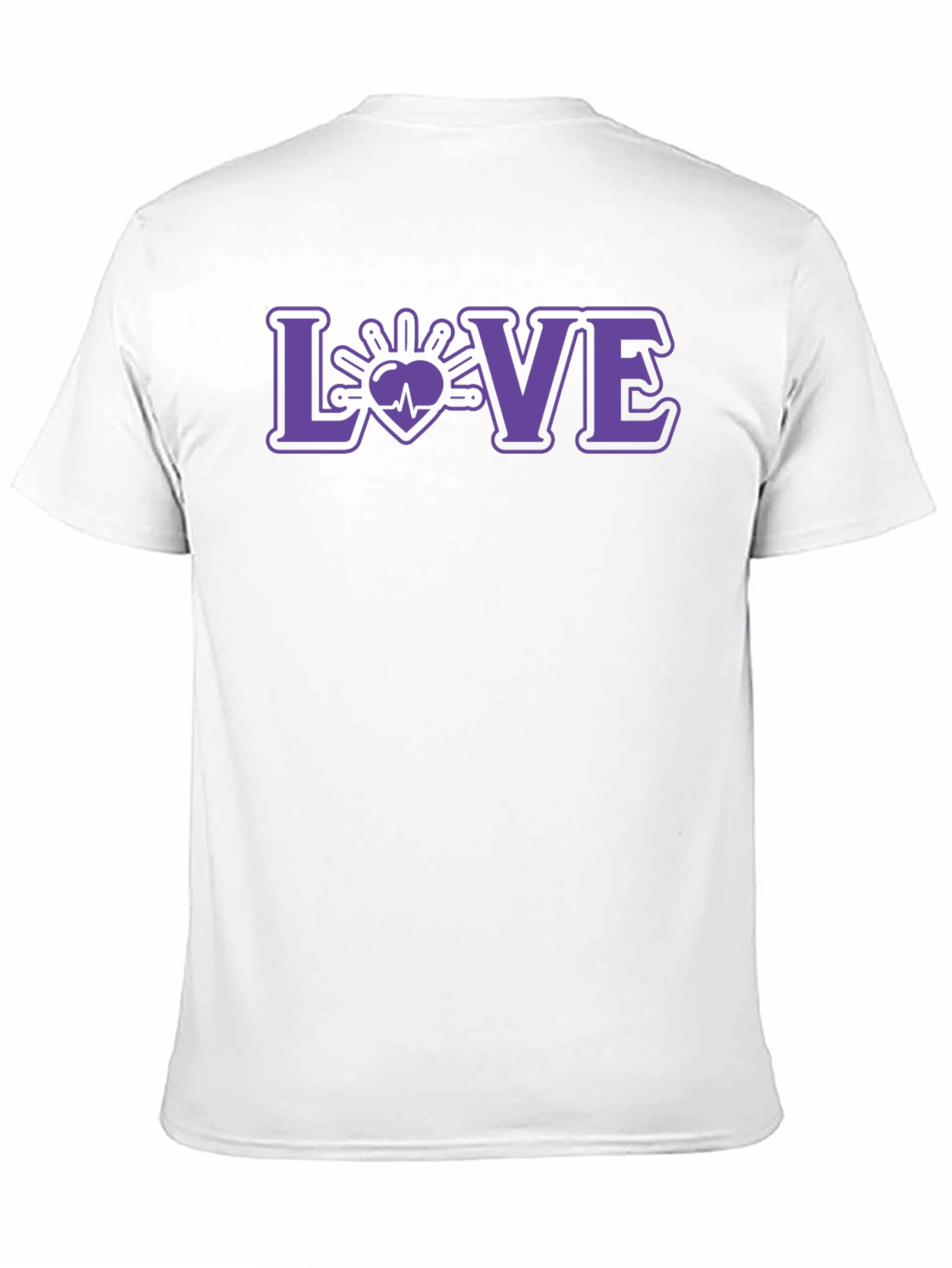 Love Heartbeat Graphic T-Shirt - Unisex