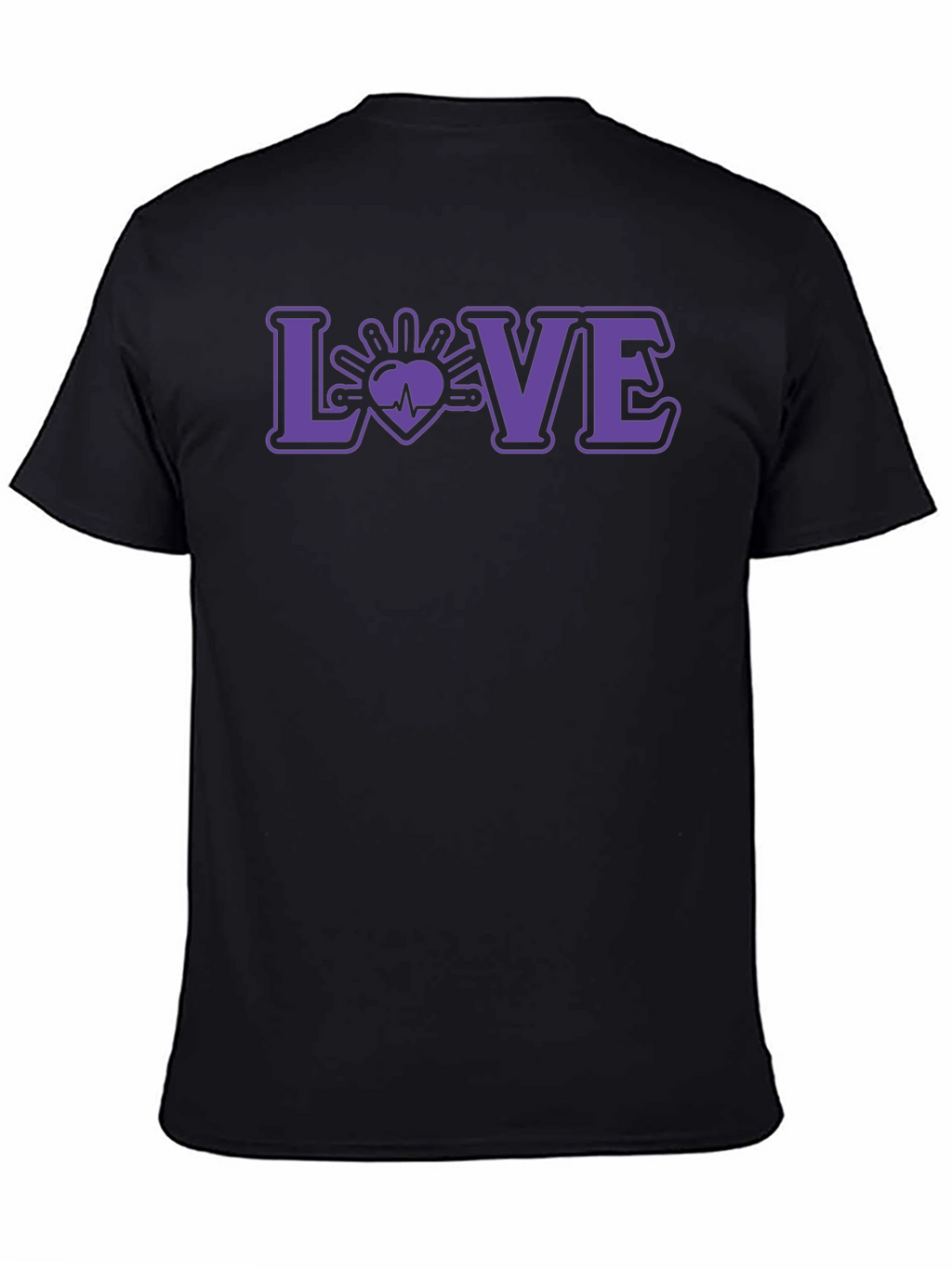 Love Heartbeat Graphic T-Shirt - Unisex