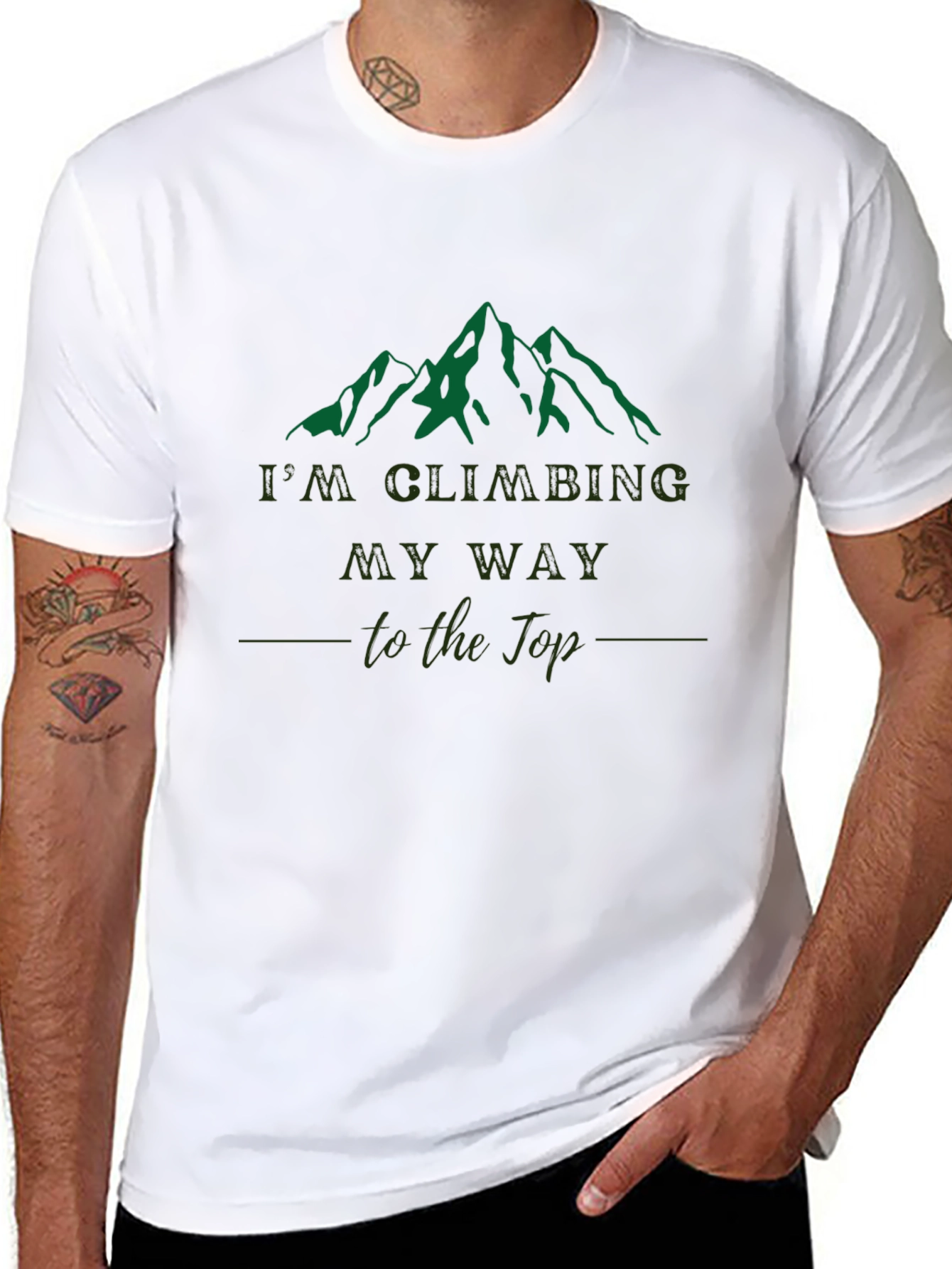 Climbing My Way to the Top T-Shirt