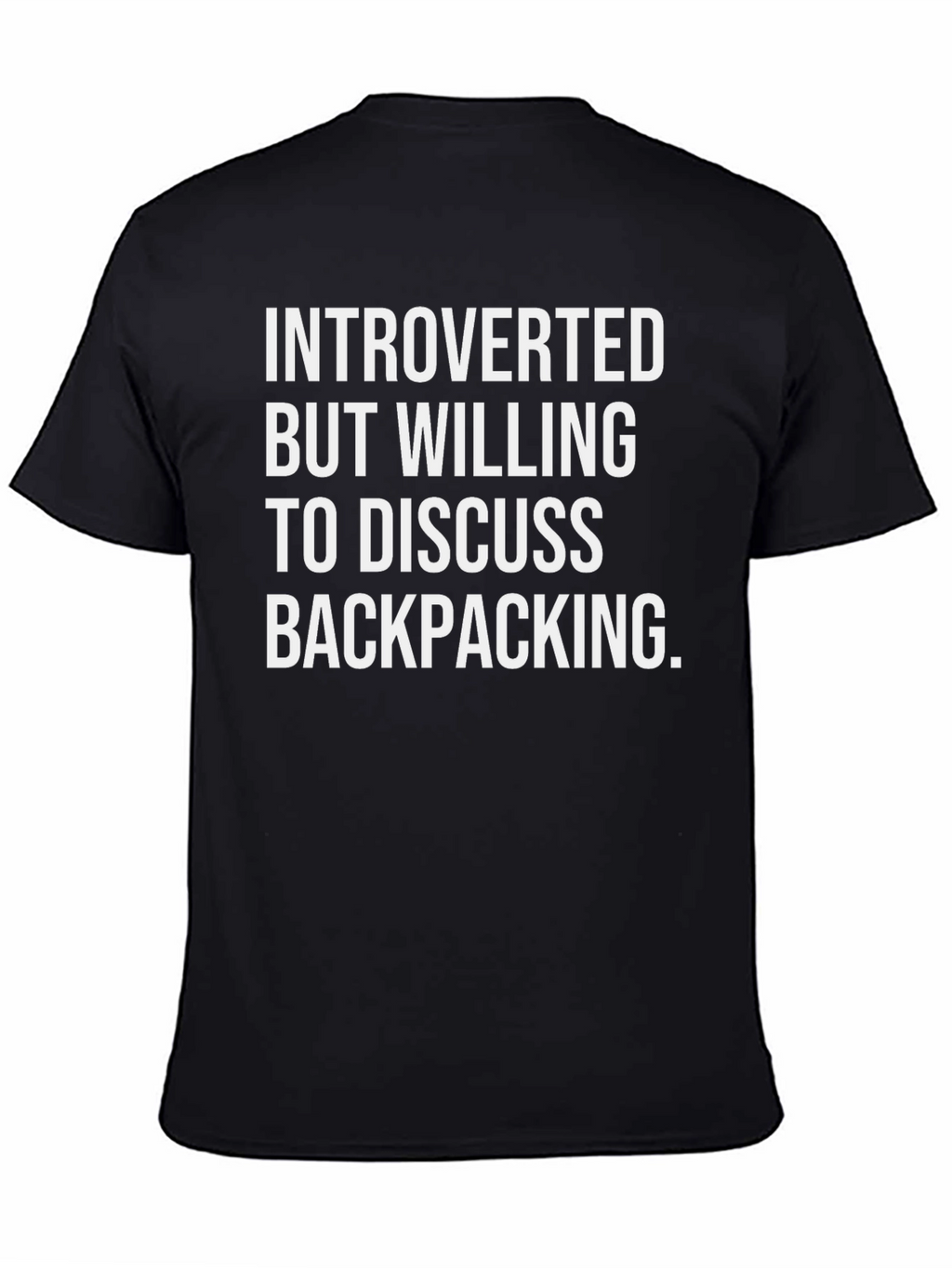 Introverted Backpacking Enthusiast Tee