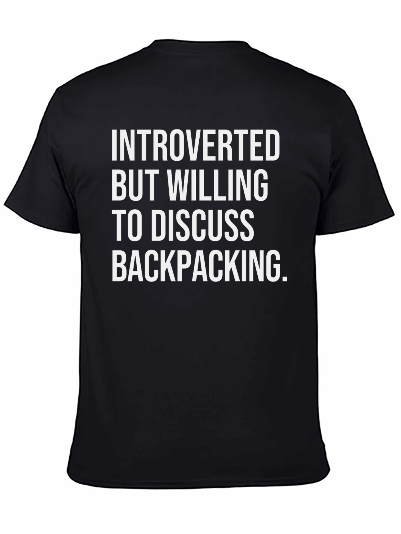 Introverted Backpacking Enthusiast Tee