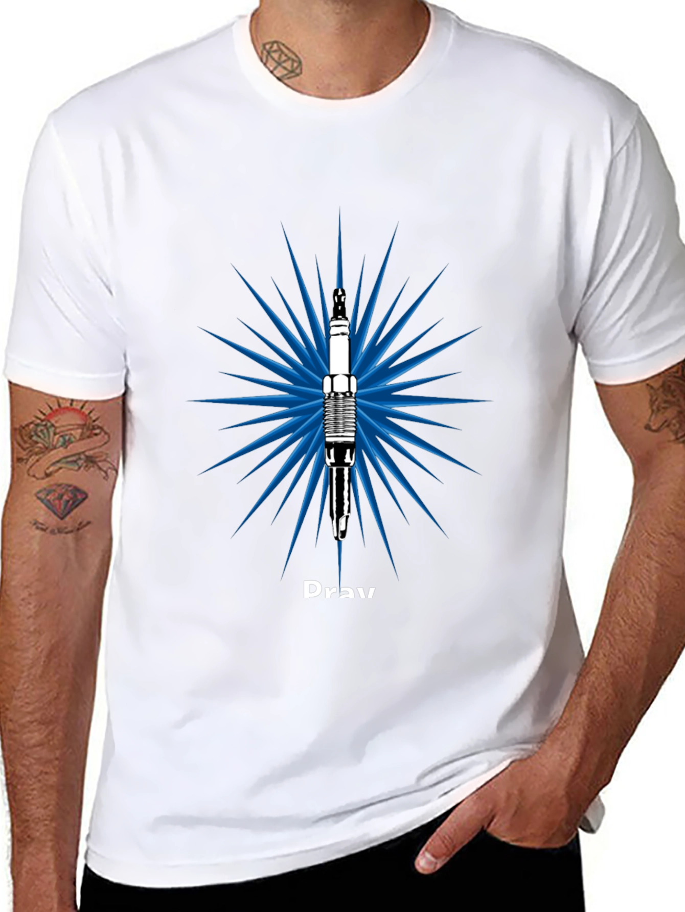 Spark Plug Graphic Tee - Drav