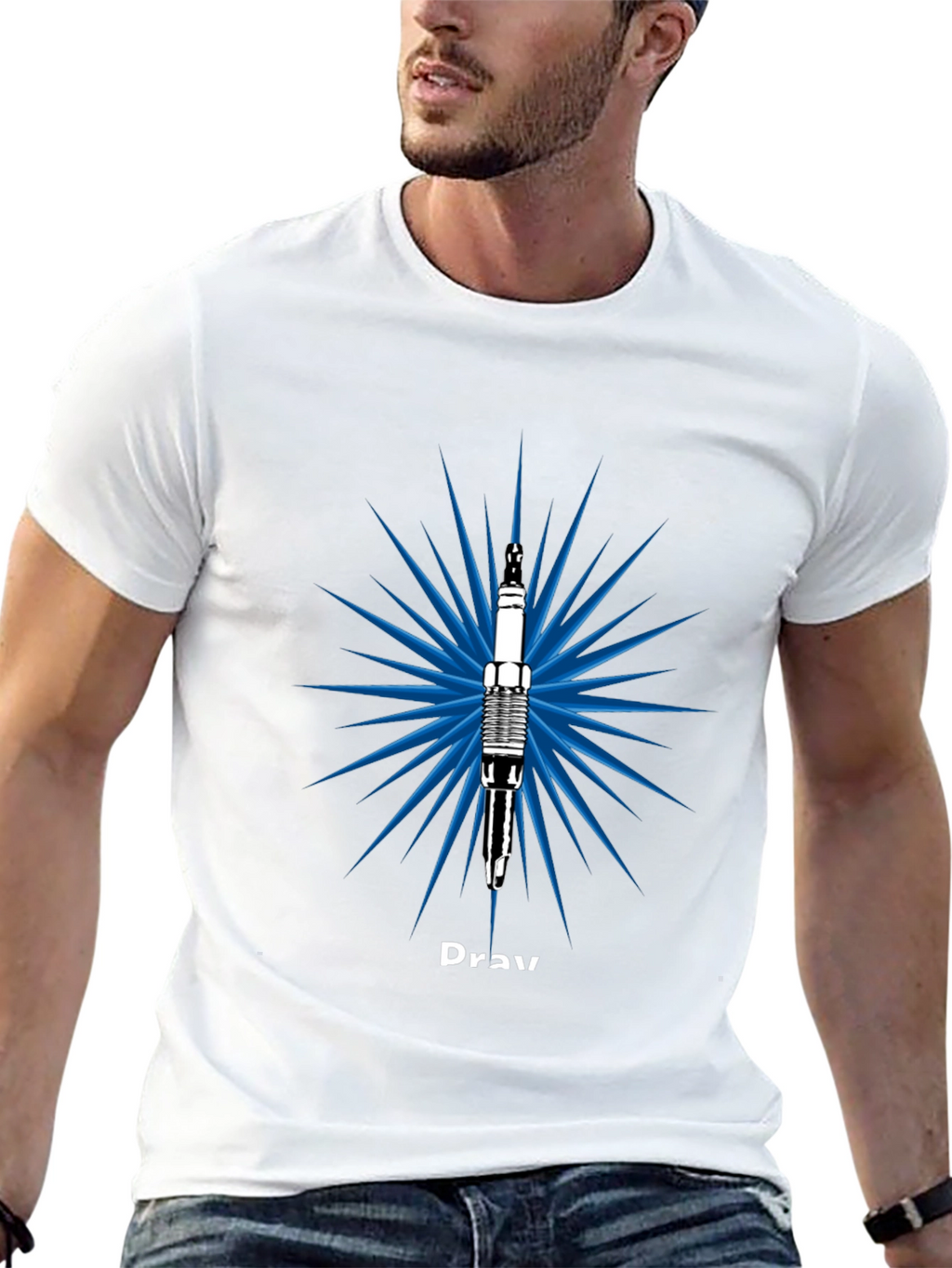 Spark Plug Graphic Tee - Drav