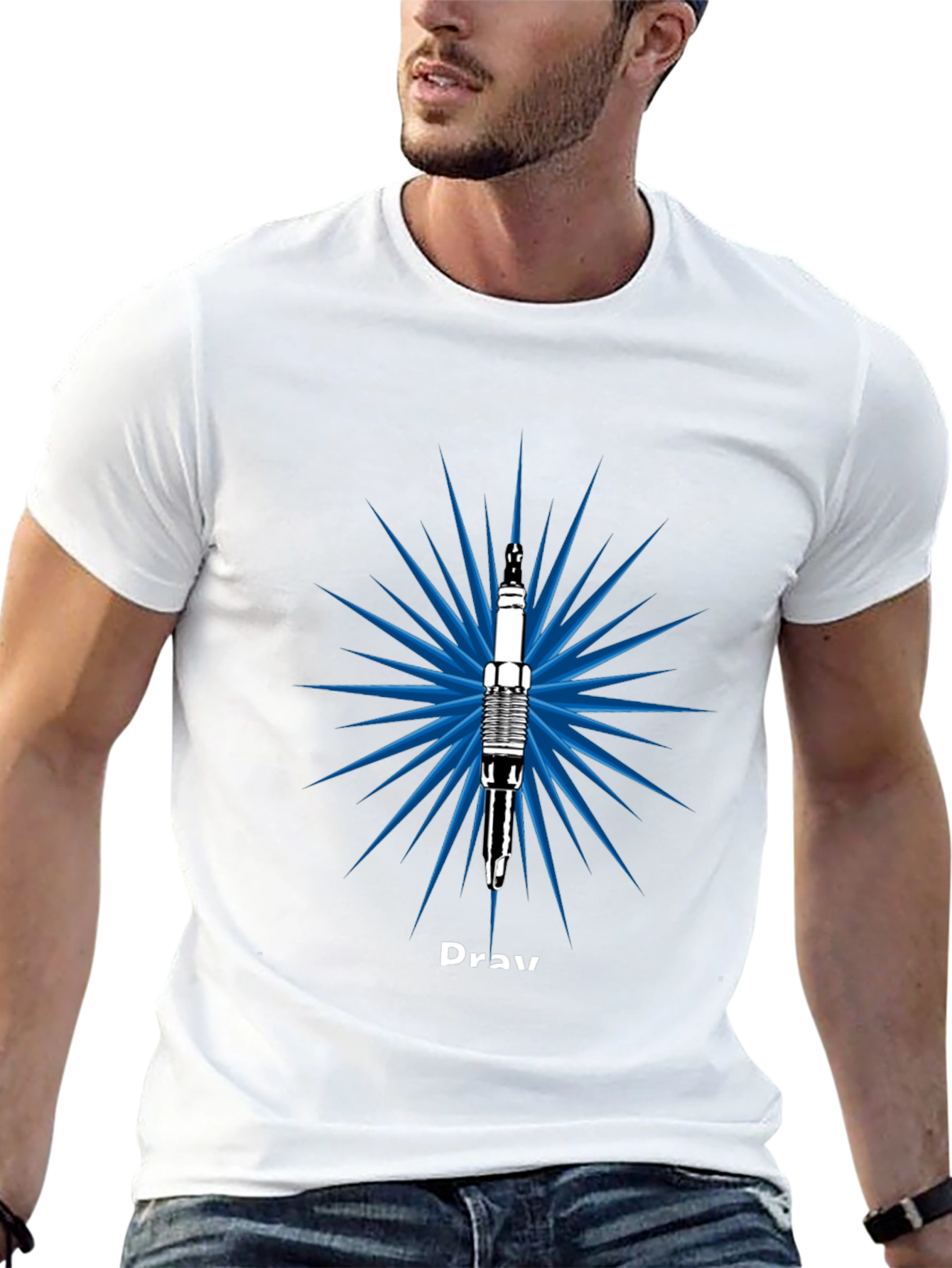 Spark Plug Graphic Tee - Drav