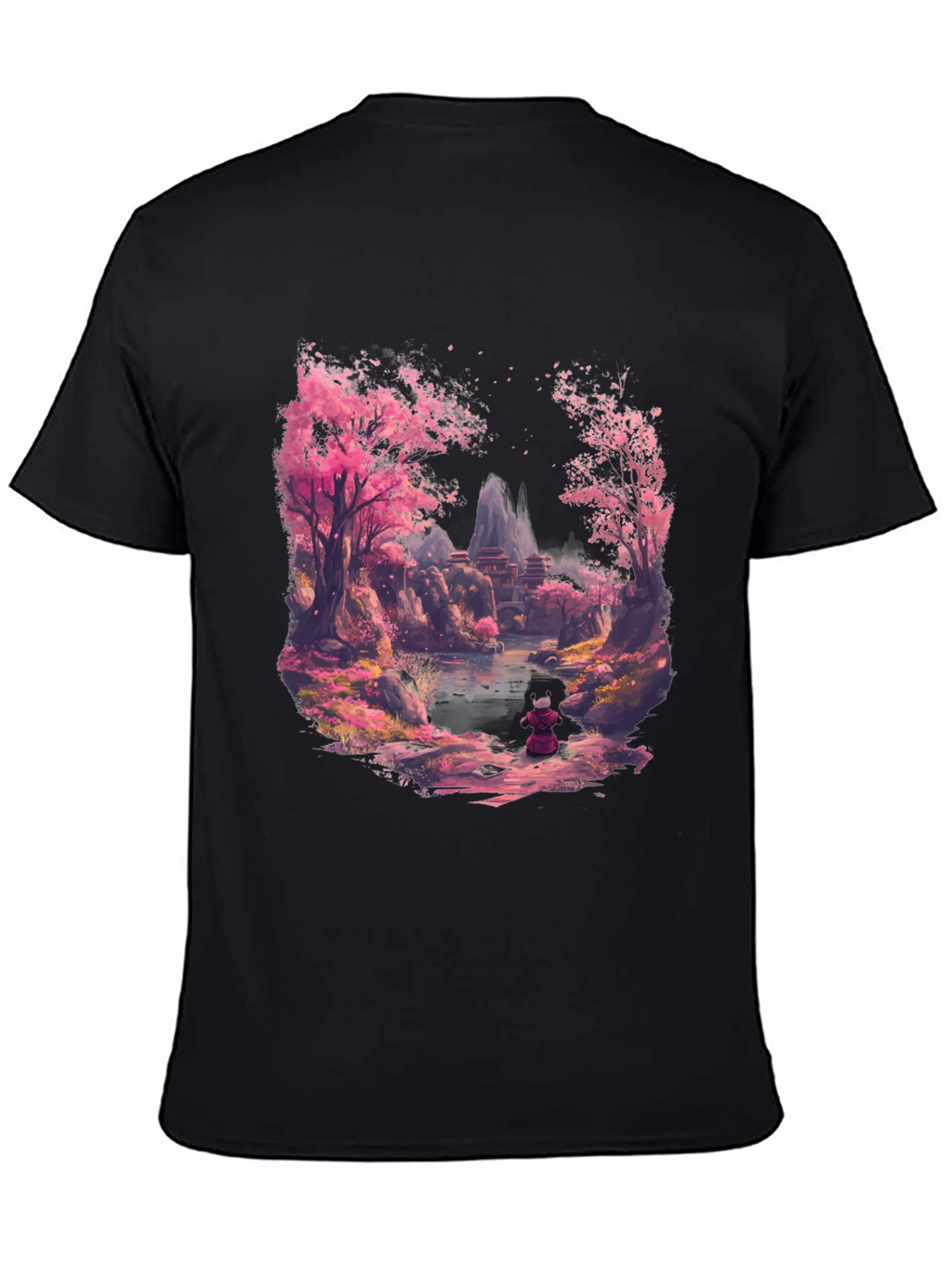 Cherry Blossom Anime T-Shirt