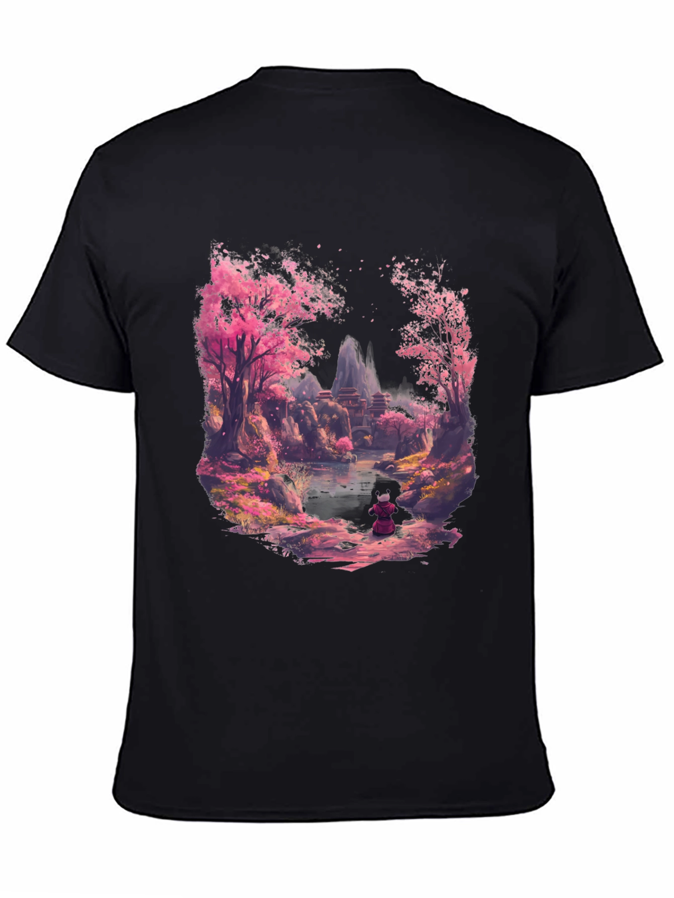 Cherry Blossom Anime T-Shirt
