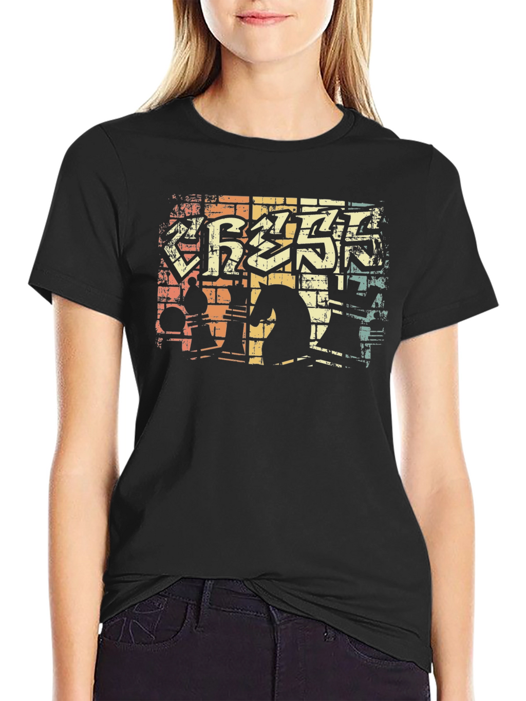 Chess Game Graphic T-Shirt