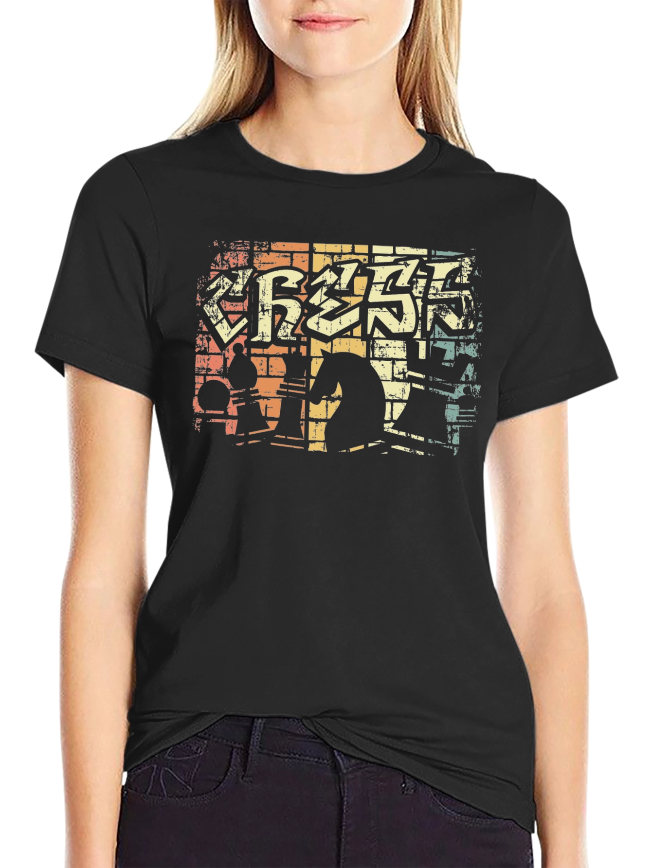 Chess Game Graphic T-Shirt