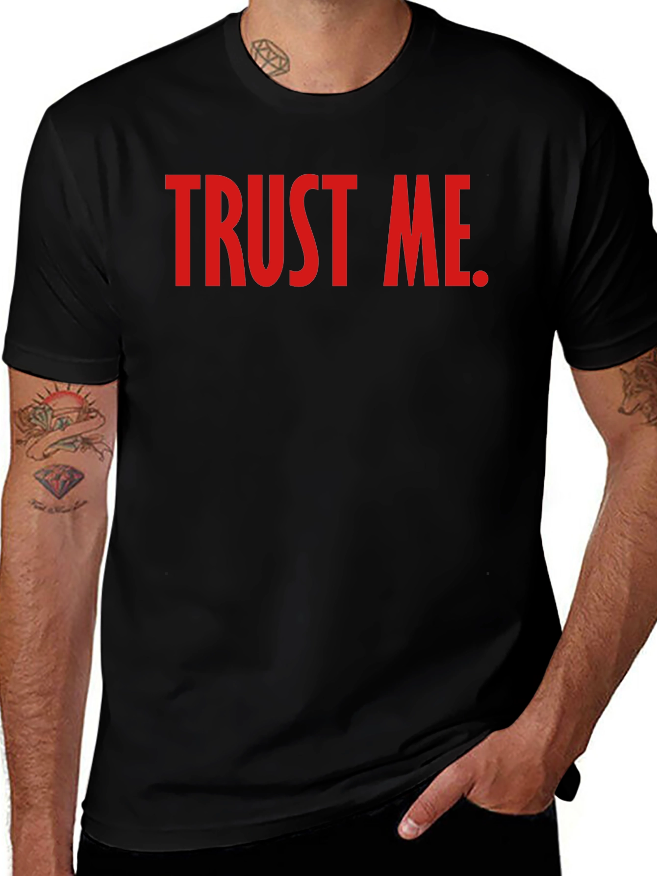 Trust Me Graphic Tee - Bold Statement T-Shirt